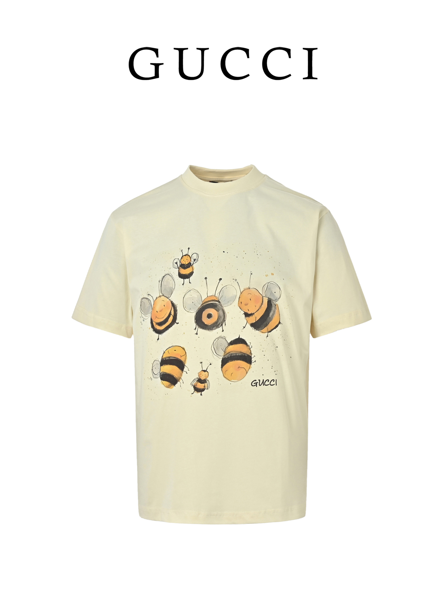 Gucci/古驰 26ss 趣味卡通系列短袖 Gucci新品 早春系列高克重短袖
