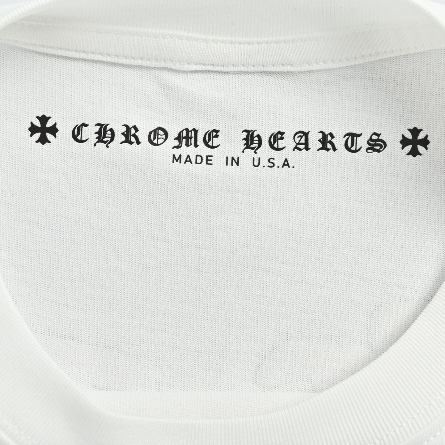 Chrome Hearts/克罗心联名款赛车涂鸦印花短袖 黑色 白色