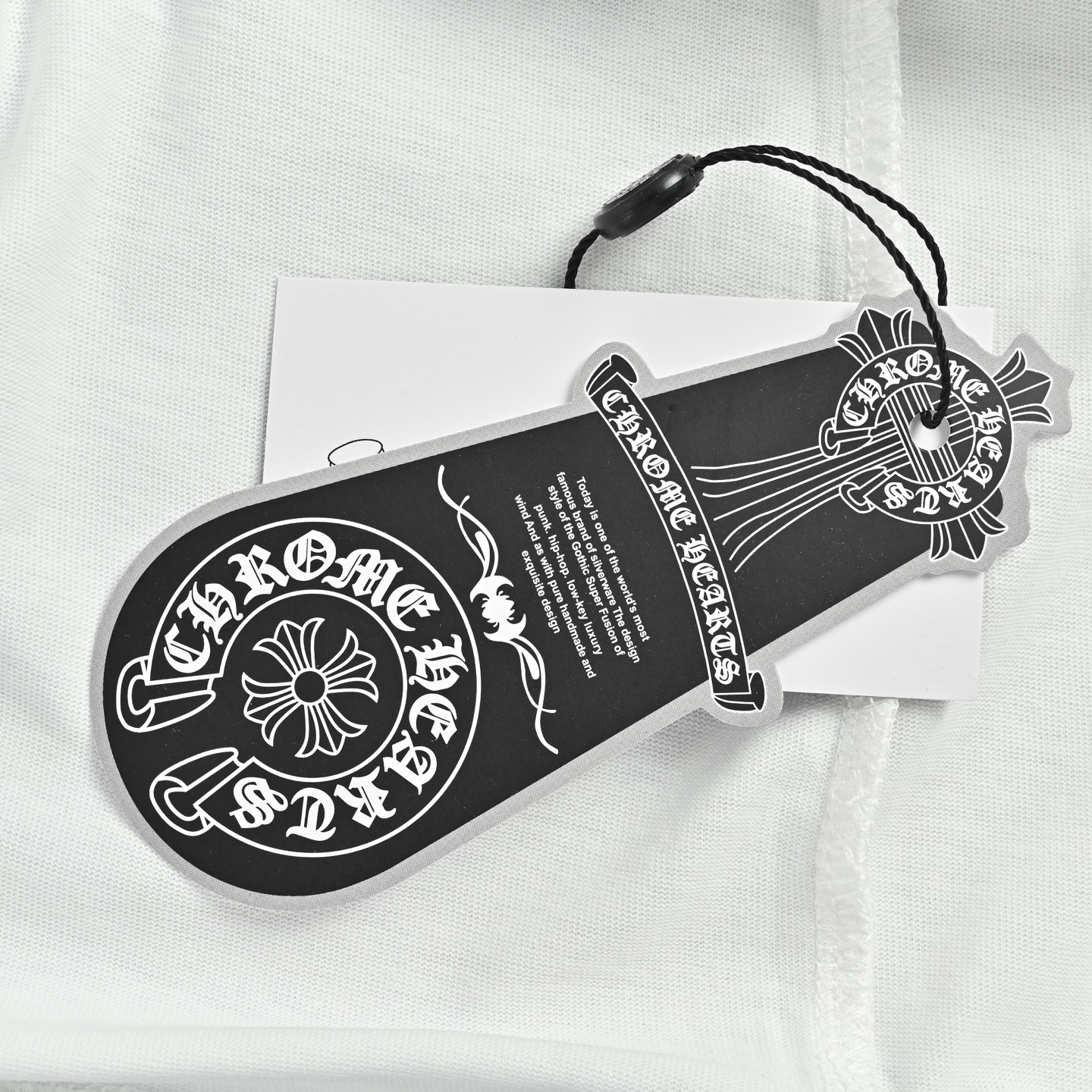 Chrome Hearts/克罗心联名款赛车涂鸦印花短袖 黑色 白色