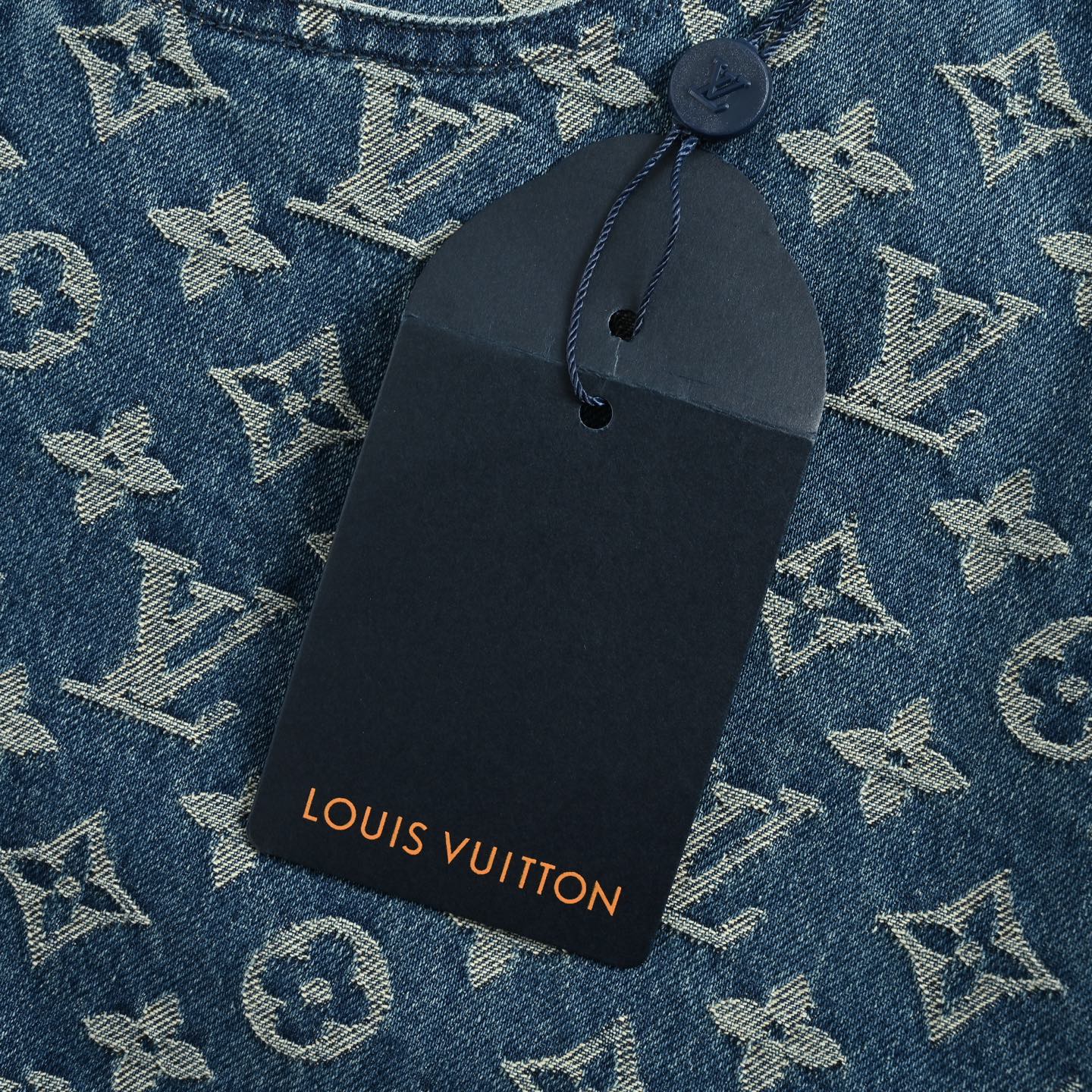 Louis Vuitton/路易威登 满印老花牛仔短裤