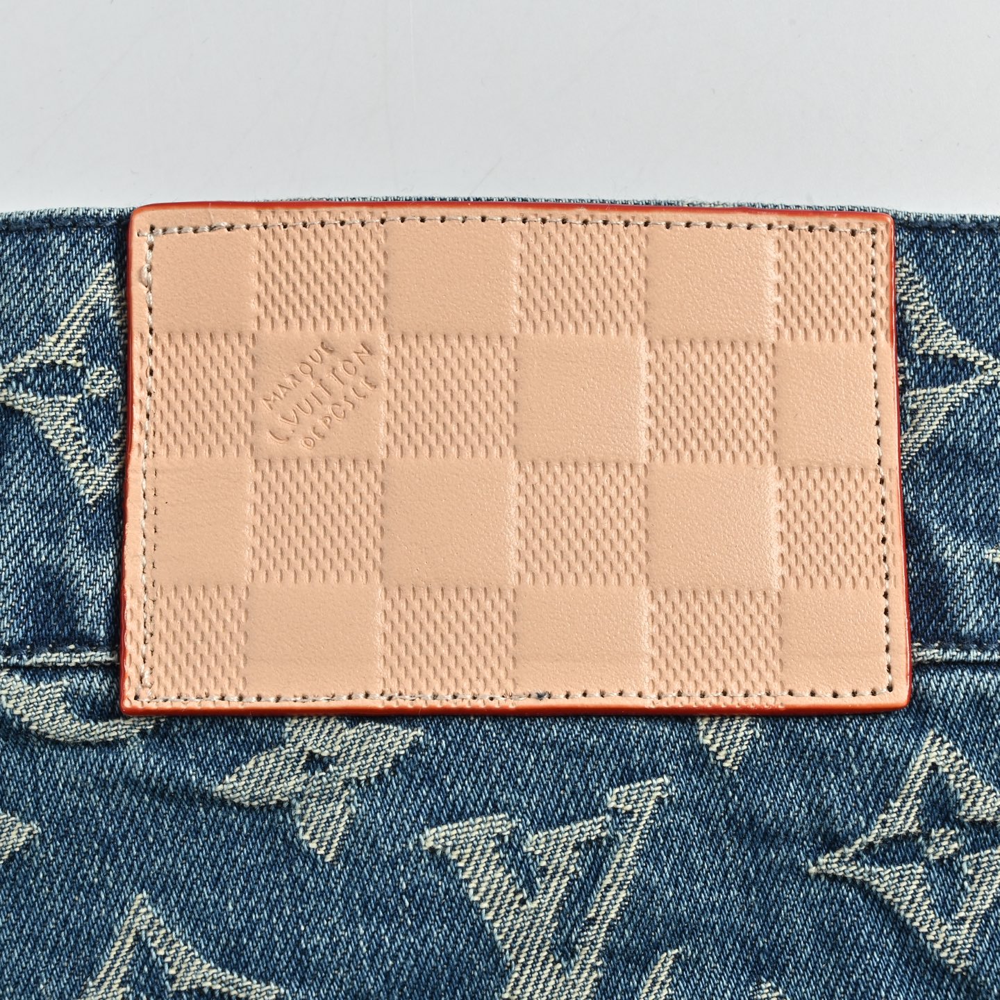 Louis Vuitton/路易威登 满印老花牛仔短裤