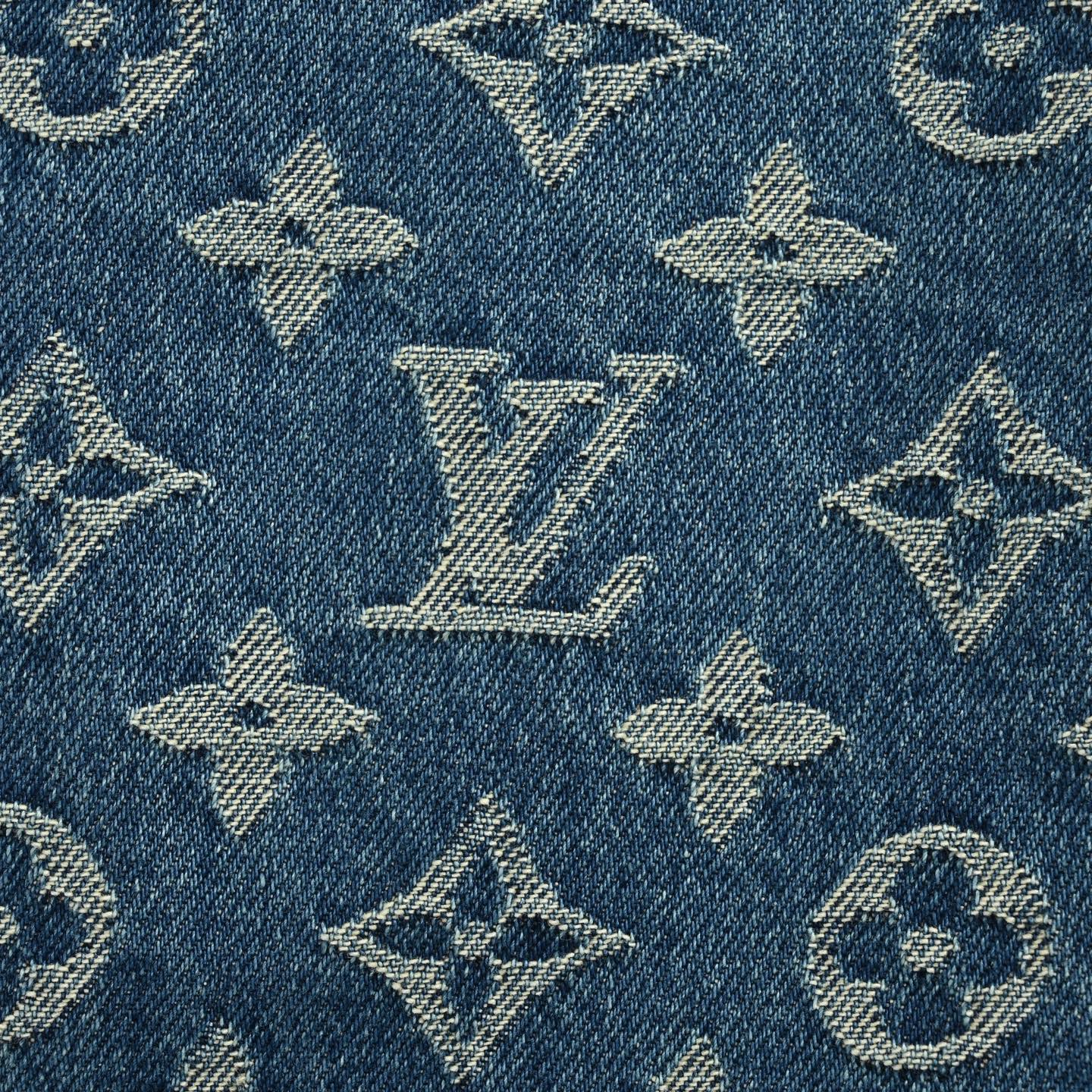 Louis Vuitton/路易威登 满印老花牛仔短裤