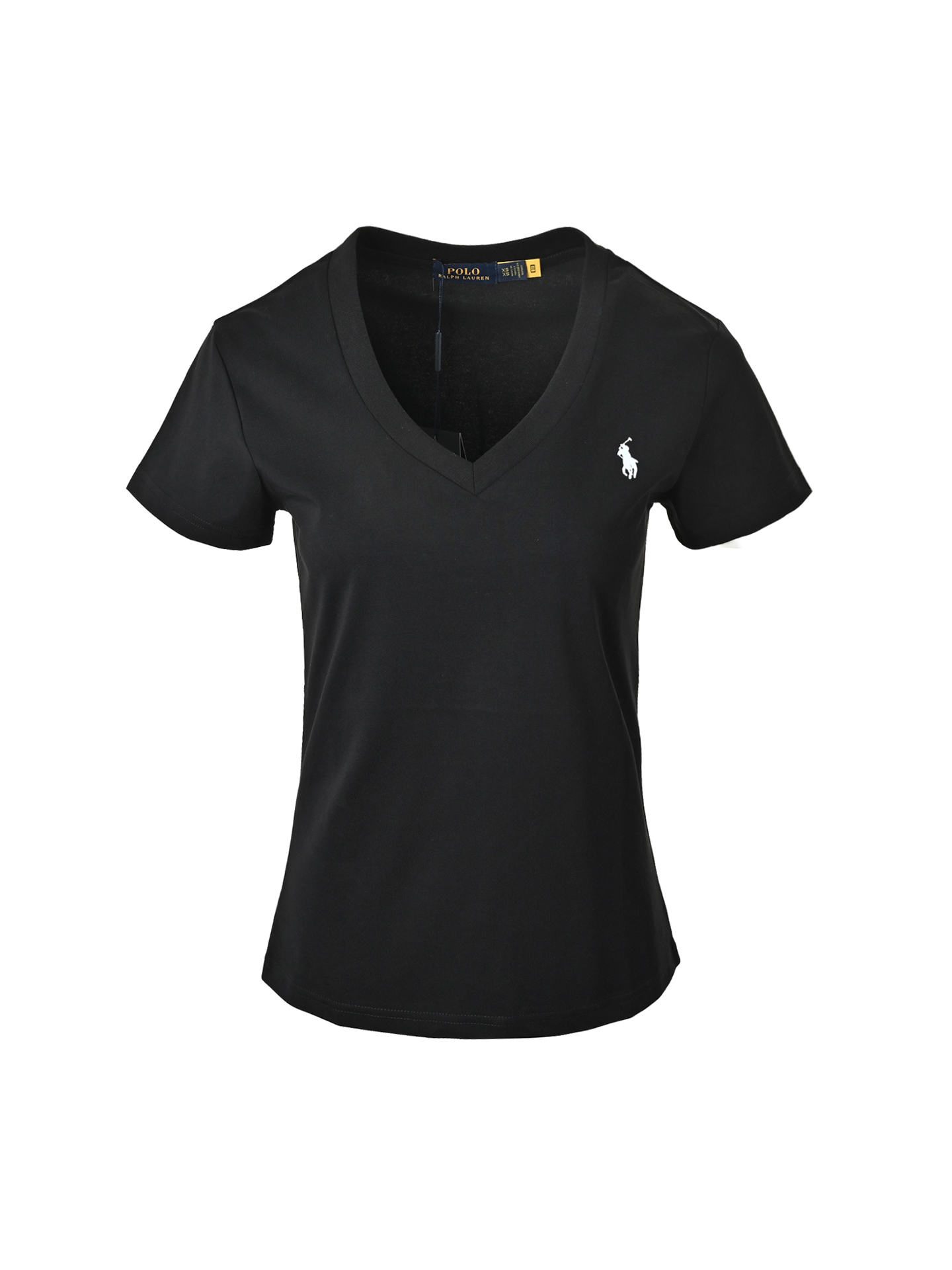 女款) RALPH LAUREN/拉夫劳伦RL 小马刺绣纯色V领T恤女款-Top High Quatity Cheap Sneakers Fashion Clothing Clothes Bags handbags Shoes of all Brand wholesale With The best Quality And Beautiful Price from China Factory Chinese suppliers wholesaler seller 女款) RALPH LAUREN/拉夫劳伦RL 小马刺绣纯色V领T恤女款