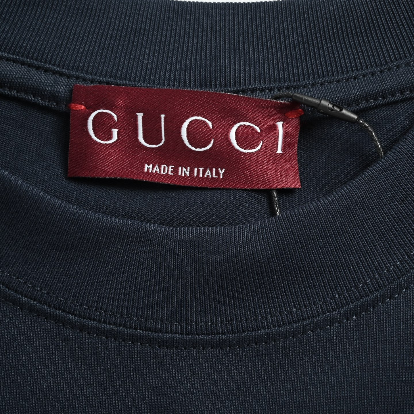 GUCCI古驰 马衔扣刺绣圆领短袖T恤 加上古驰刺绣字母