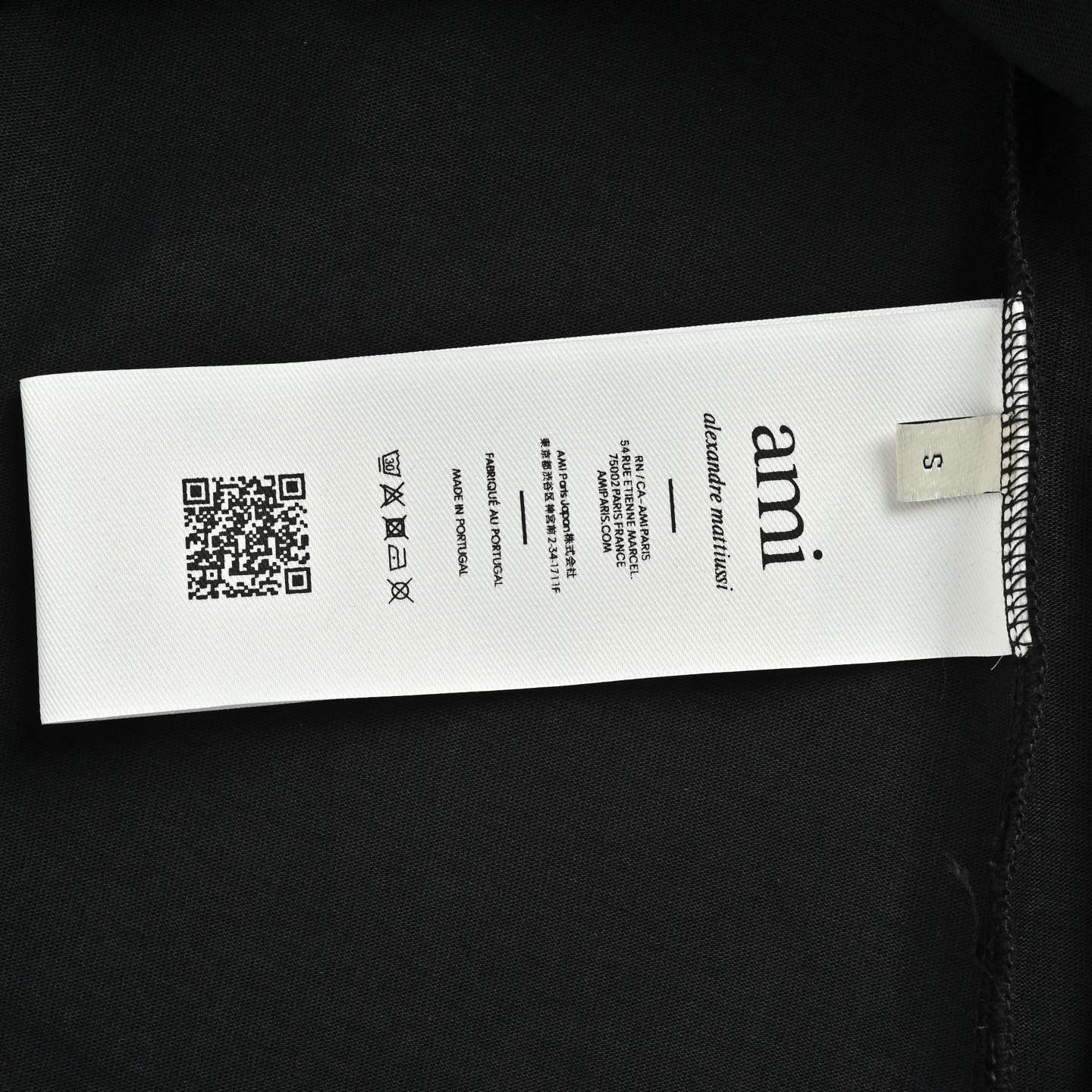 Ami Paris 钩针字母刺绣短袖 春夏揉进了春风里-Chinese UA Cheap High Quatity Brand Clothes Bags handbags Sneakers wholesale wholesaler seller from China Factory suppliers Fashion Clothing Shoes best Quality Beautiful Price Ami Paris 钩针字母刺绣短袖 春夏揉进了春风里