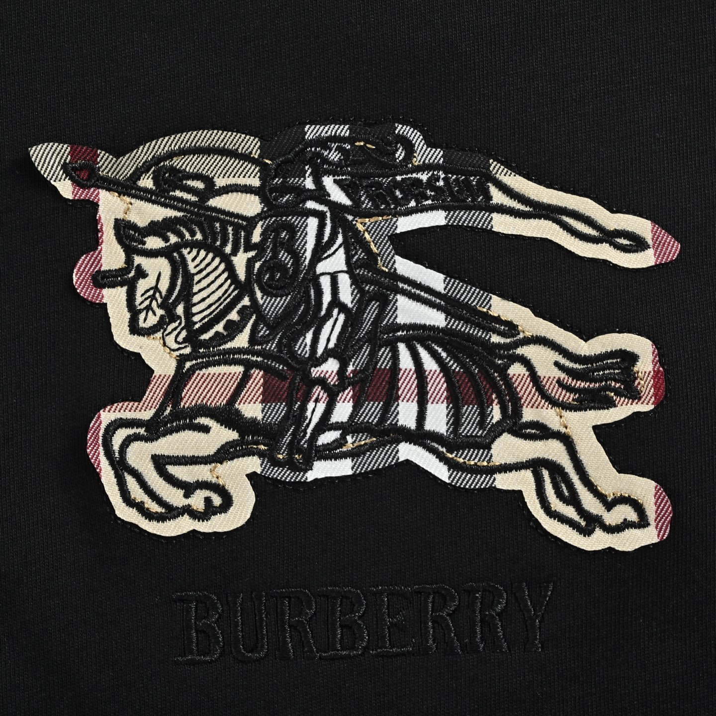 Burberry/巴宝莉 胸前格纹战马刺绣短袖-Top High Quatity Cheap Sneakers Fashion Clothing Clothes Bags handbags Shoes of all Brand wholesale With The best Quality And Beautiful Price from China Factory Chinese suppliers wholesaler seller Burberry/巴宝莉 胸前格纹战马刺绣短袖