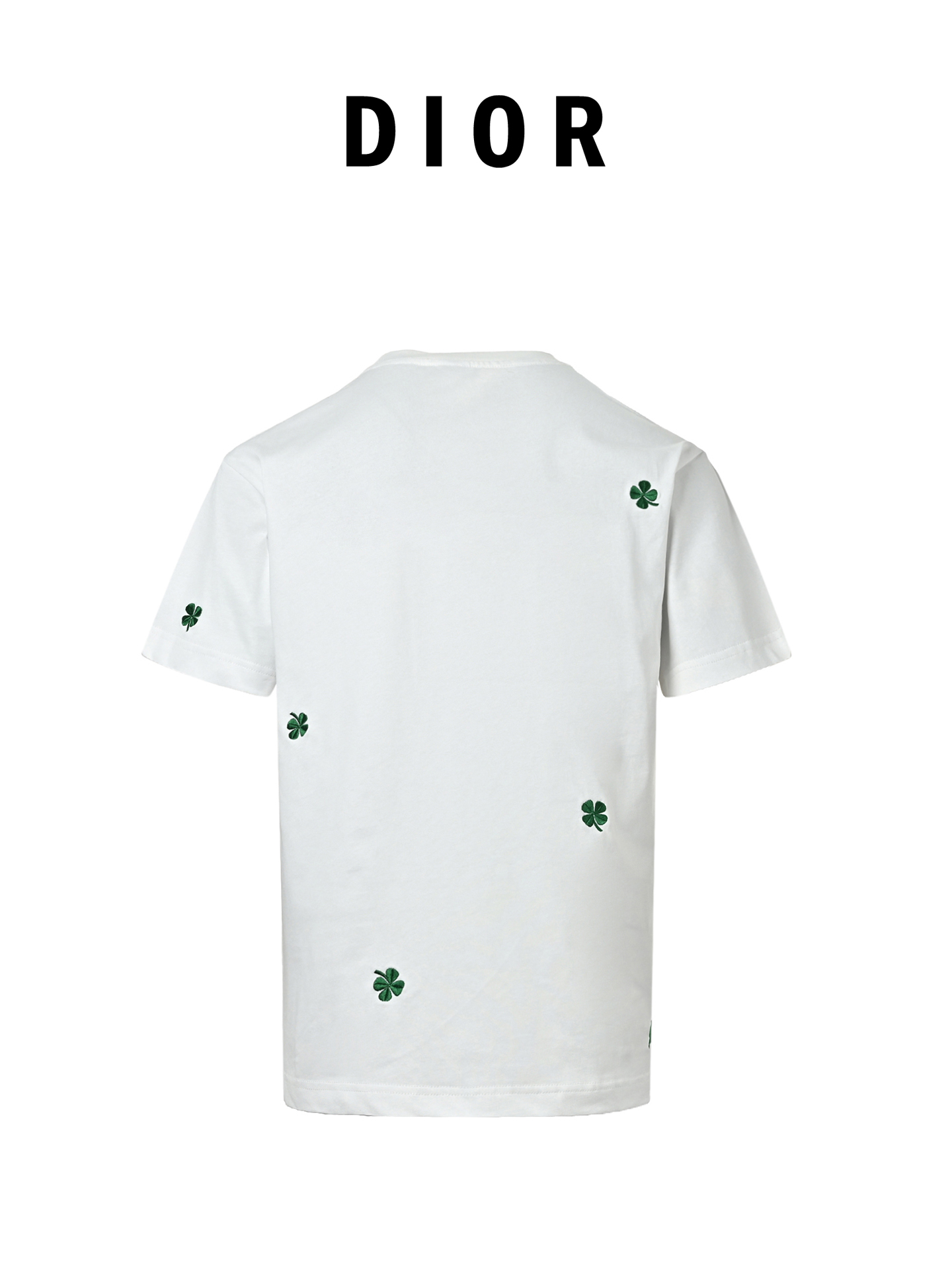 Dior/迪奥 26ss 全幅四叶草刺绣短袖-Chinese UA Cheap High Quatity Brand Clothes Bags handbags Sneakers wholesale wholesaler seller from China Factory suppliers Fashion Clothing Shoes best Quality Beautiful Price Dior/迪奥 26ss 全幅四叶草刺绣短袖