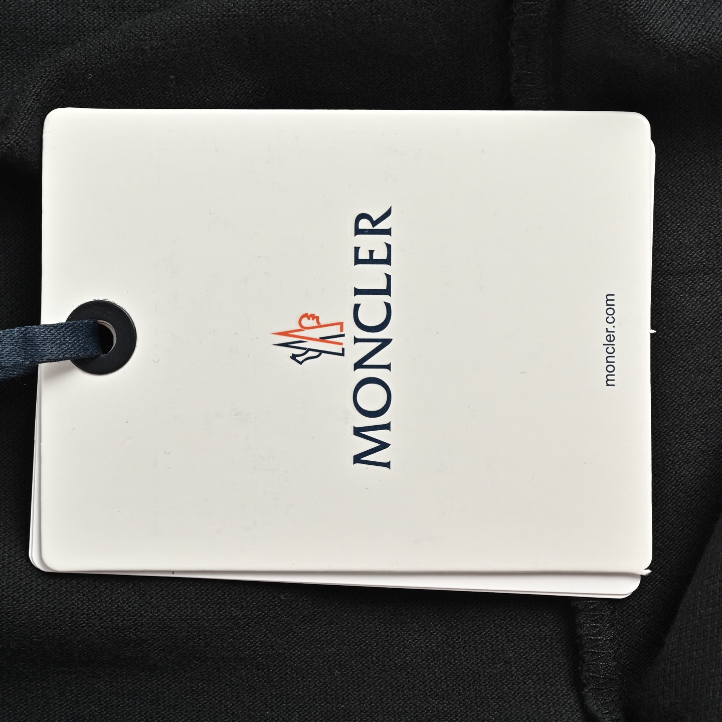 Moncler/蒙口 拼色袖标Polo短袖