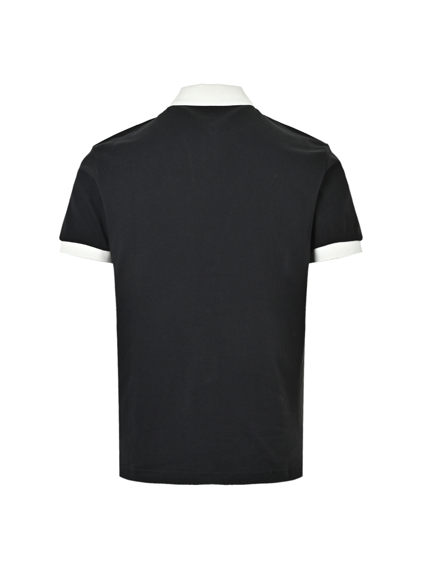 Moncler/蒙口 拼色袖标Polo短袖