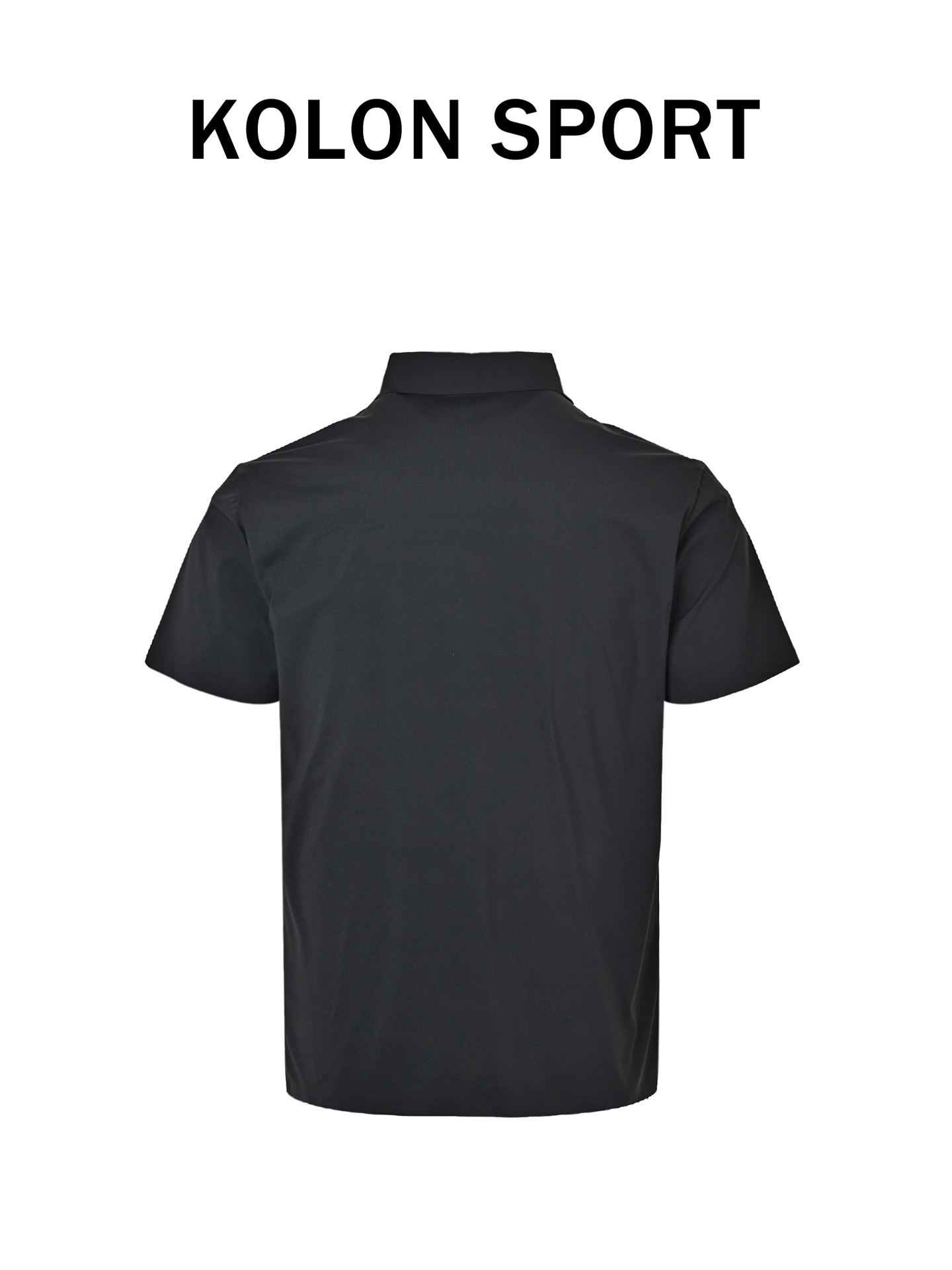 KOLON SPORT 可隆 半拉链速干polo短袖