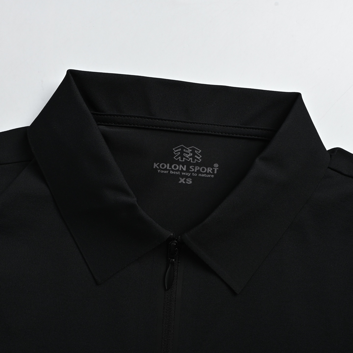 KOLON SPORT 可隆 半拉链速干polo短袖