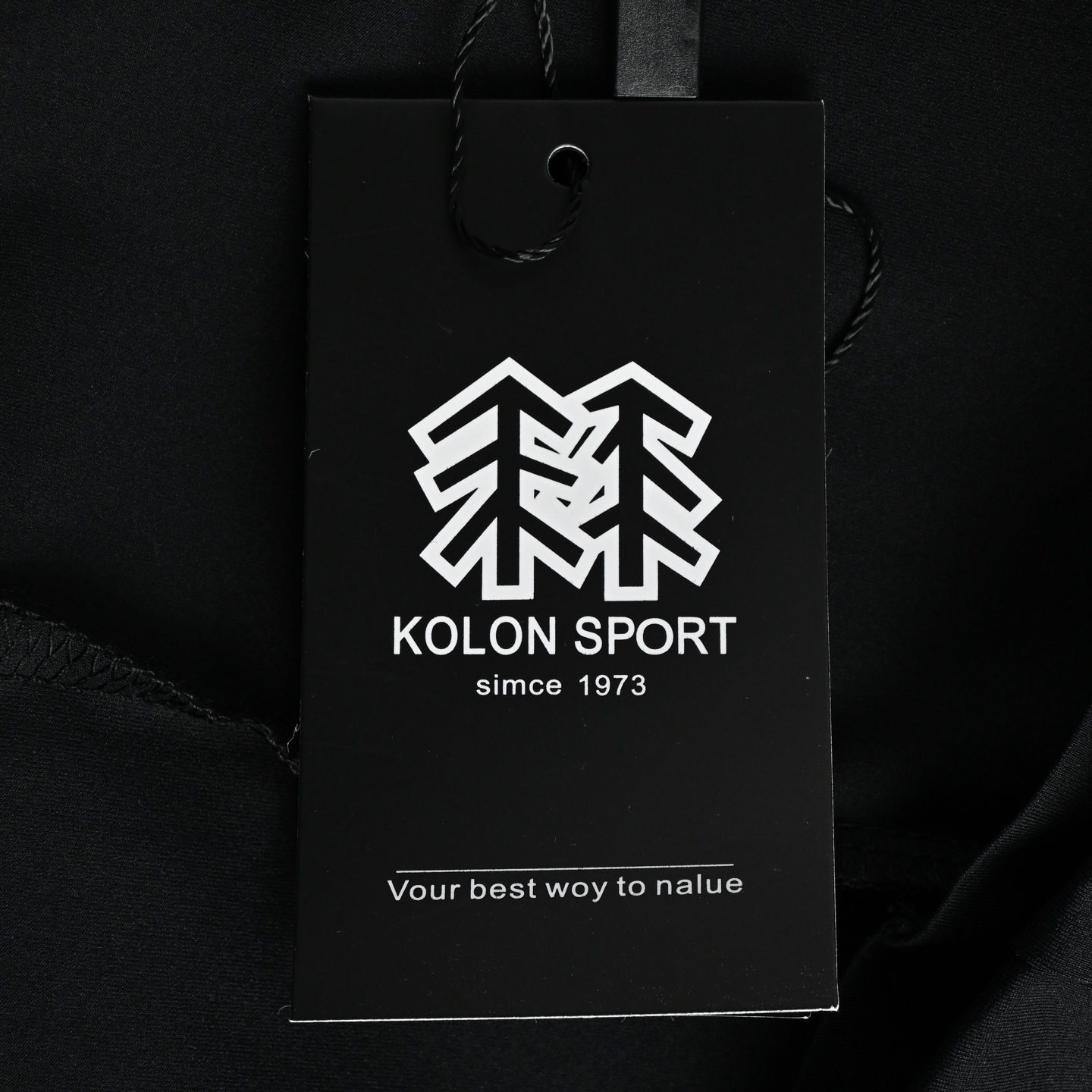 KOLON SPORT 可隆 半拉链速干polo短袖