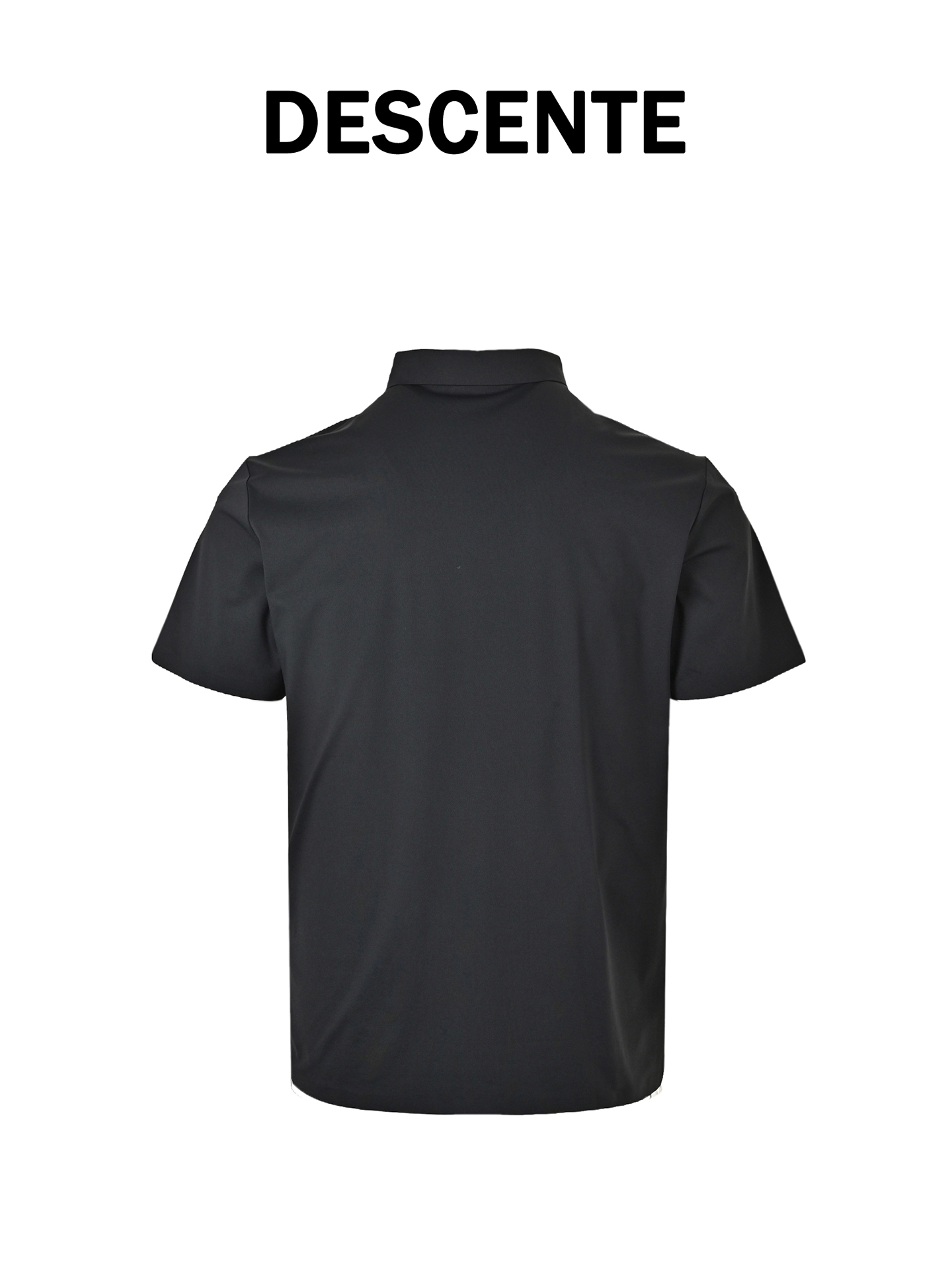 (黑色) DESCENTE 迪桑特速干polo短袖-Chinese UA Cheap High Quatity Brand Clothes Bags handbags Sneakers wholesale wholesaler seller from China Factory suppliers Fashion Clothing Shoes best Quality Beautiful Price (黑色) DESCENTE 迪桑特速干polo短袖