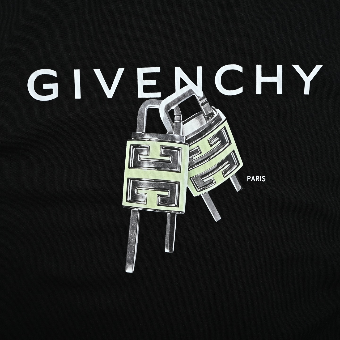 GIVENCHY /纪梵希 23ss 锁头字母印花短袖