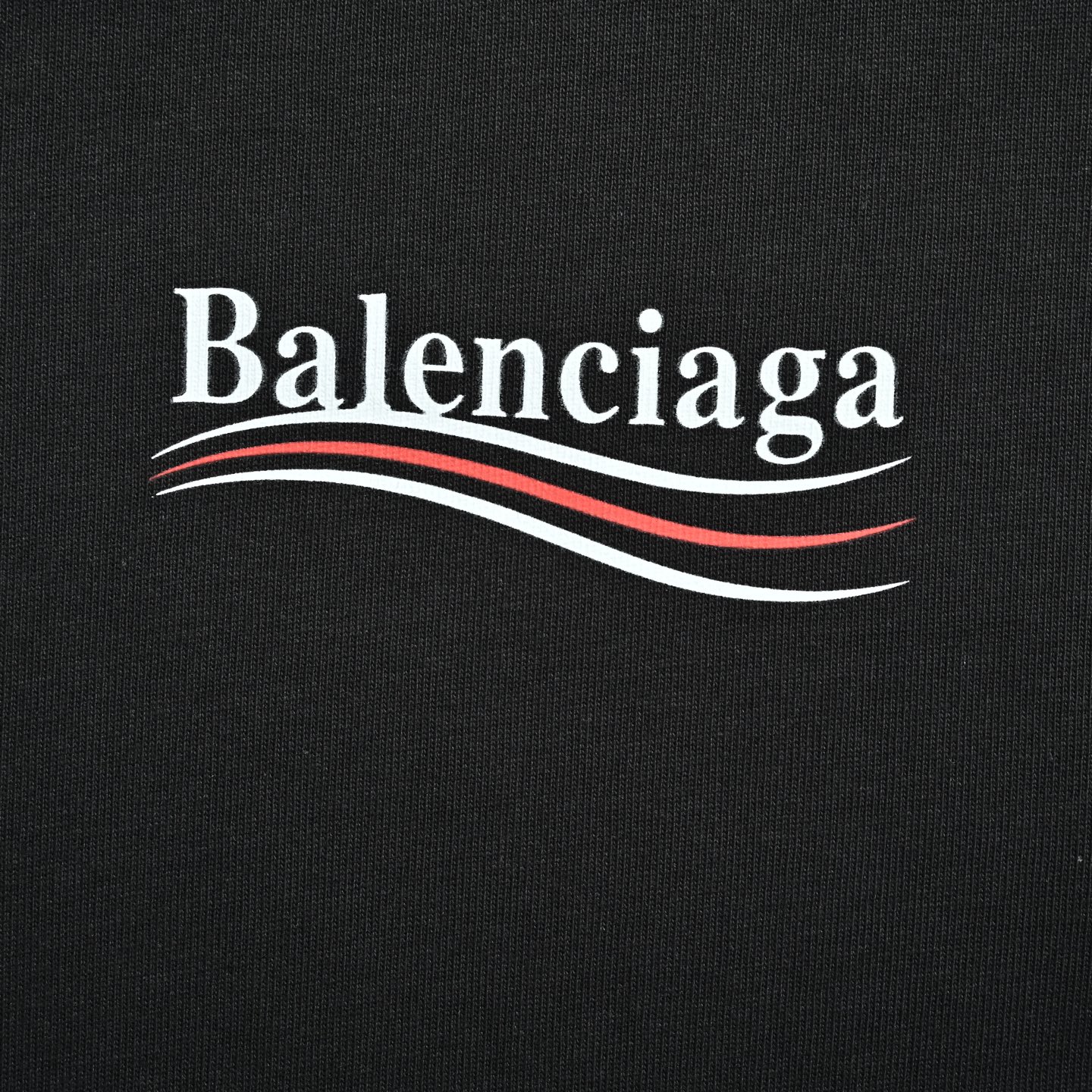 Balenciaga/巴黎世家 经典可乐波浪印花短袖