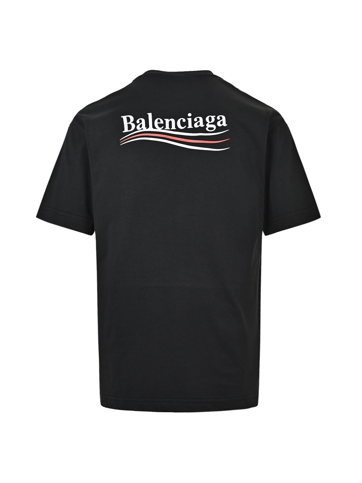 Balenciaga/巴黎世家 经典可乐波浪印花短袖