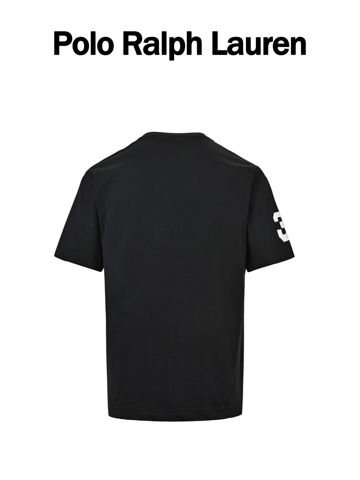 (黑色) Ralph Lauren/拉夫劳伦 大标logo刺绣圆领短袖-Top High Quatity Cheap Sneakers Fashion Clothing Clothes Bags handbags Shoes of all Brand wholesale With The best Quality And Beautiful Price from China Factory Chinese suppliers wholesaler seller (黑色) Ralph Lauren/拉夫劳伦 大标logo刺绣圆领短袖