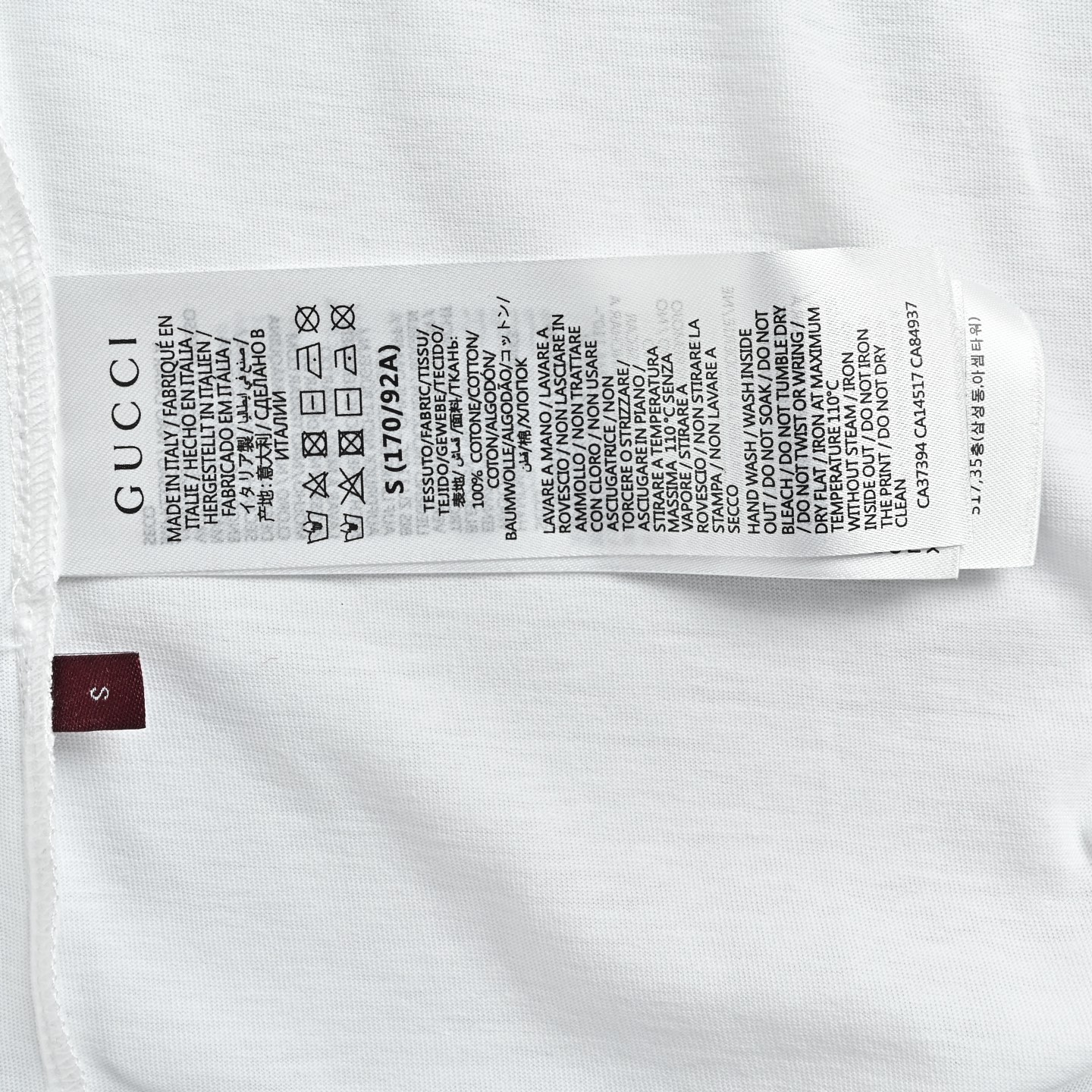 Gucci/古驰 下摆字母印花短袖-Chinese UA Cheap High Quatity Brand Clothes Bags handbags Sneakers wholesale wholesaler seller from China Factory suppliers Fashion Clothing Shoes best Quality Beautiful Price Gucci/古驰 下摆字母印花短袖