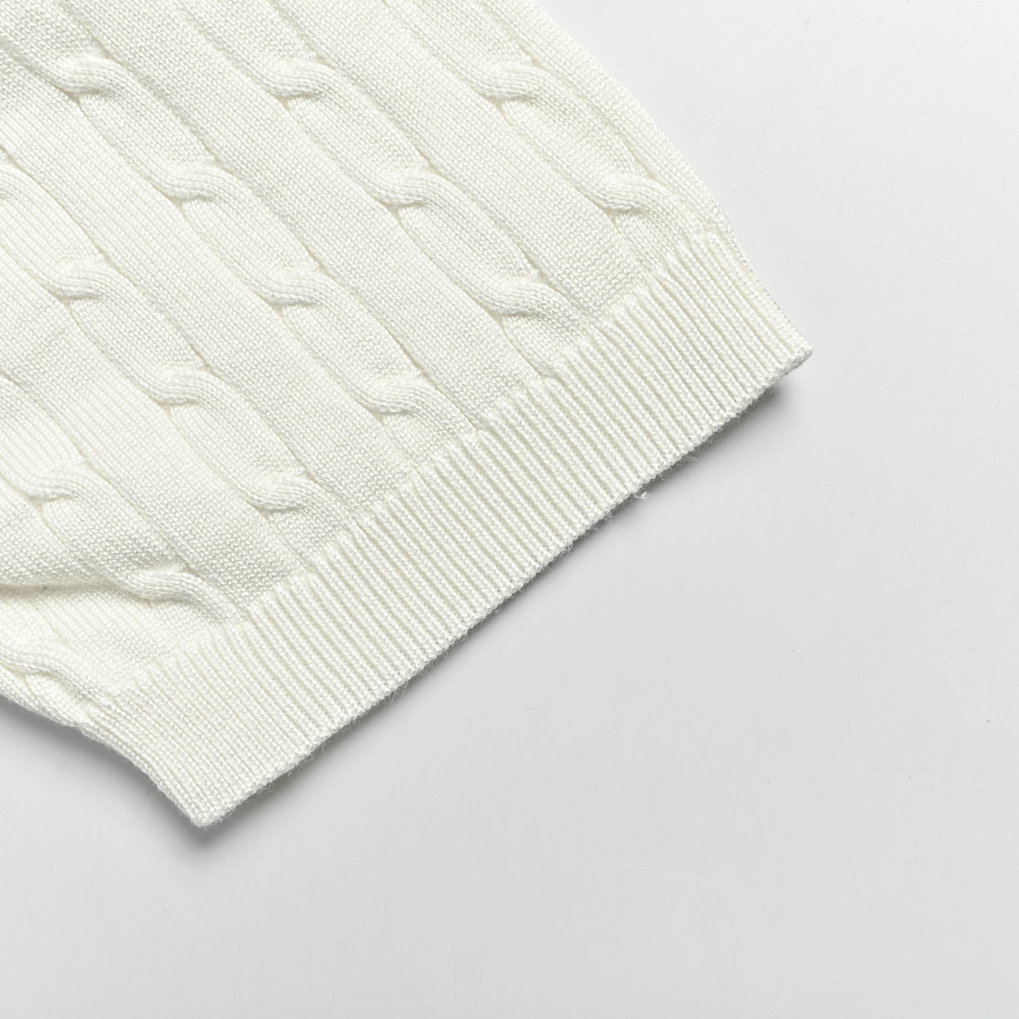 Ralph Lauren/拉夫劳伦 马标刺绣绞花针织Polo短袖
