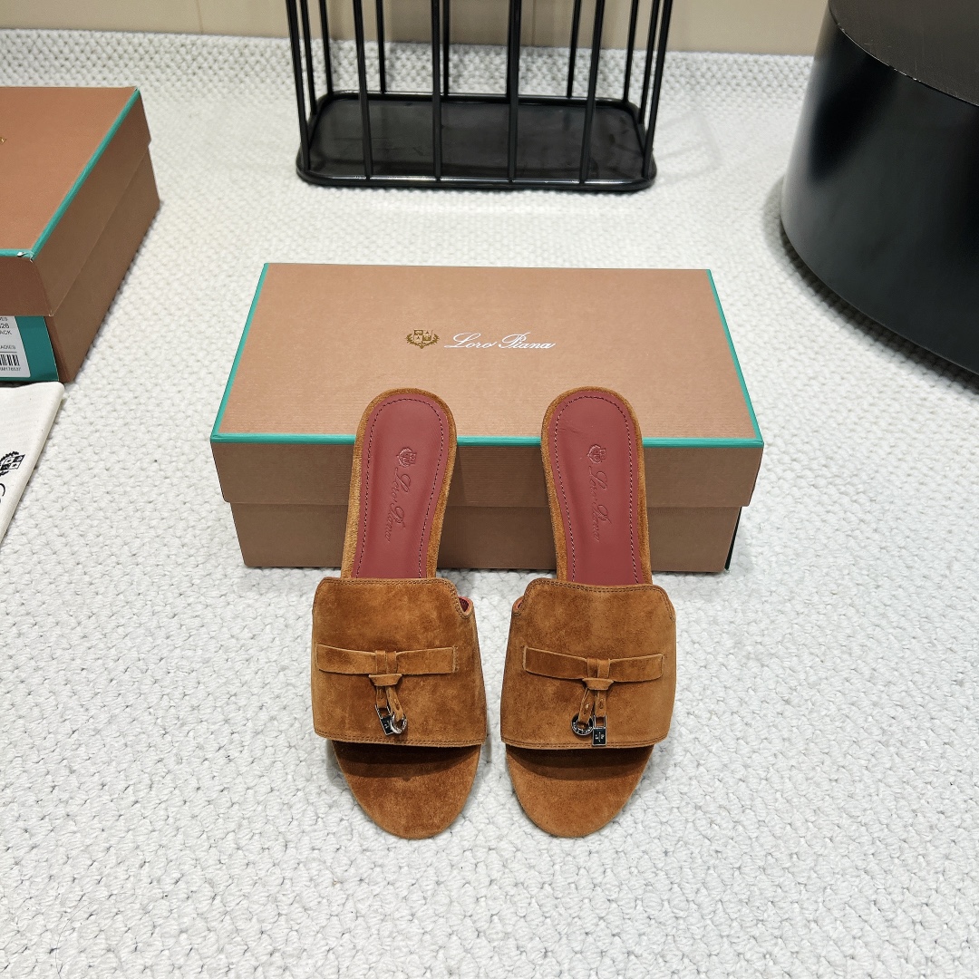 “High-Quality Lor*Pian*25vs Spring and Summer Shoes with Zirconium Fabric” - 图片 5