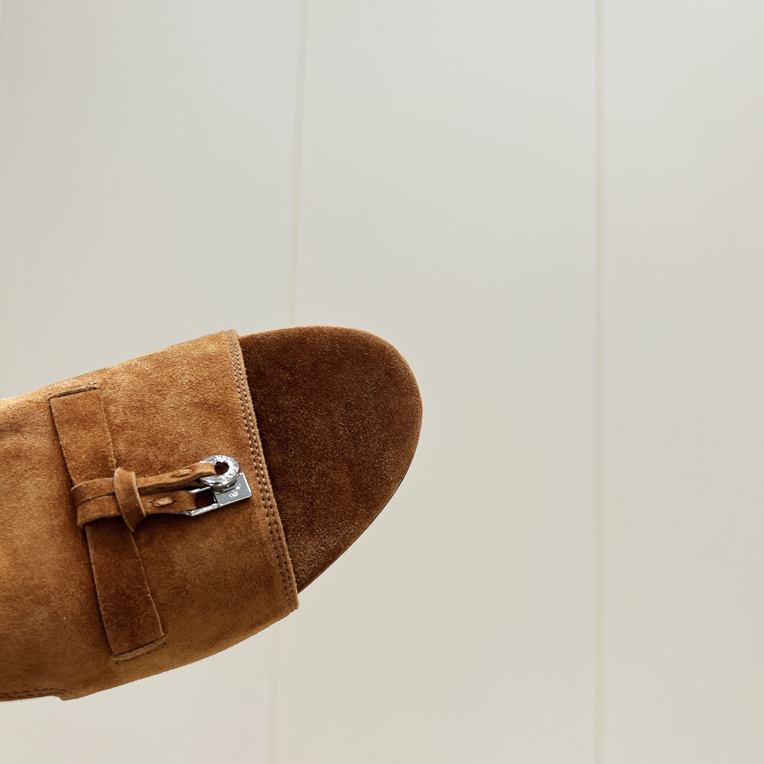 “High-Quality Lor*Pian*25vs Spring and Summer Shoes with Zirconium Fabric” - 图片 8