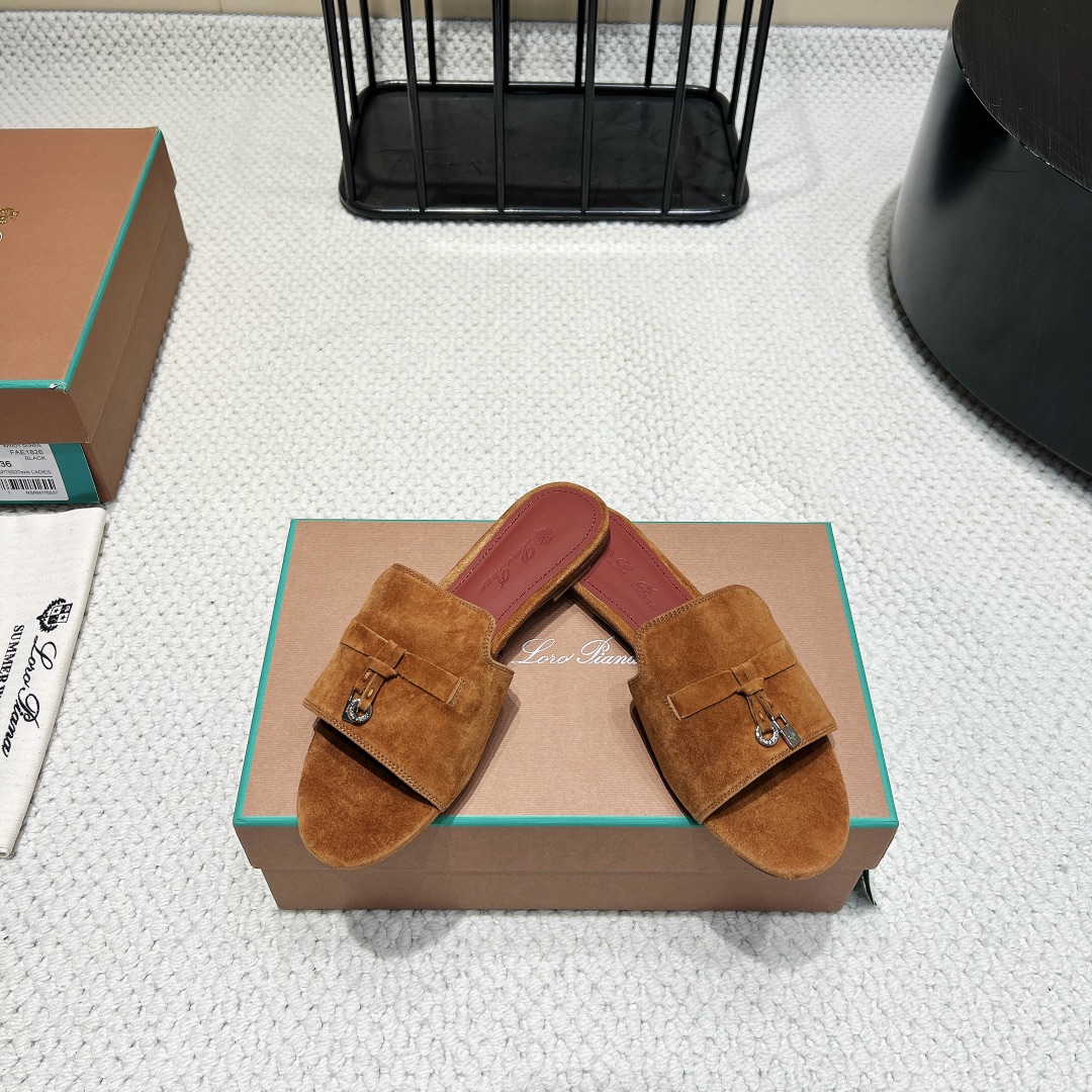 “High-Quality Lor*Pian*25vs Spring and Summer Shoes with Zirconium Fabric” - 图片 4