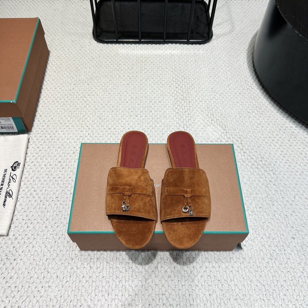 “High-Quality Lor*Pian*25vs Spring and Summer Shoes with Zirconium Fabric” - 图片 2