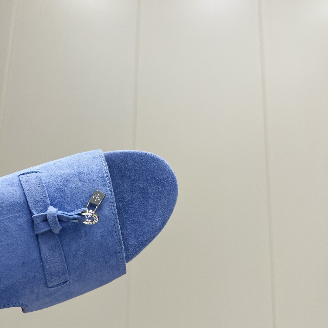 “High-Quality Lor*Pian*25vs Spring and Summer Shoes with Zirconium Fabric and Italian Real Bottom” - 图片 8