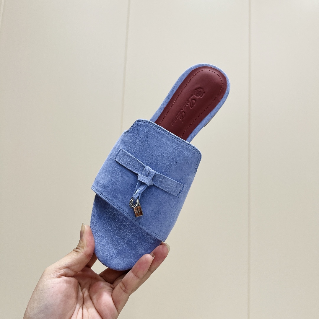 “High-Quality Lor*Pian*25vs Spring and Summer Shoes with Zirconium Fabric and Italian Real Bottom” - 图片 7