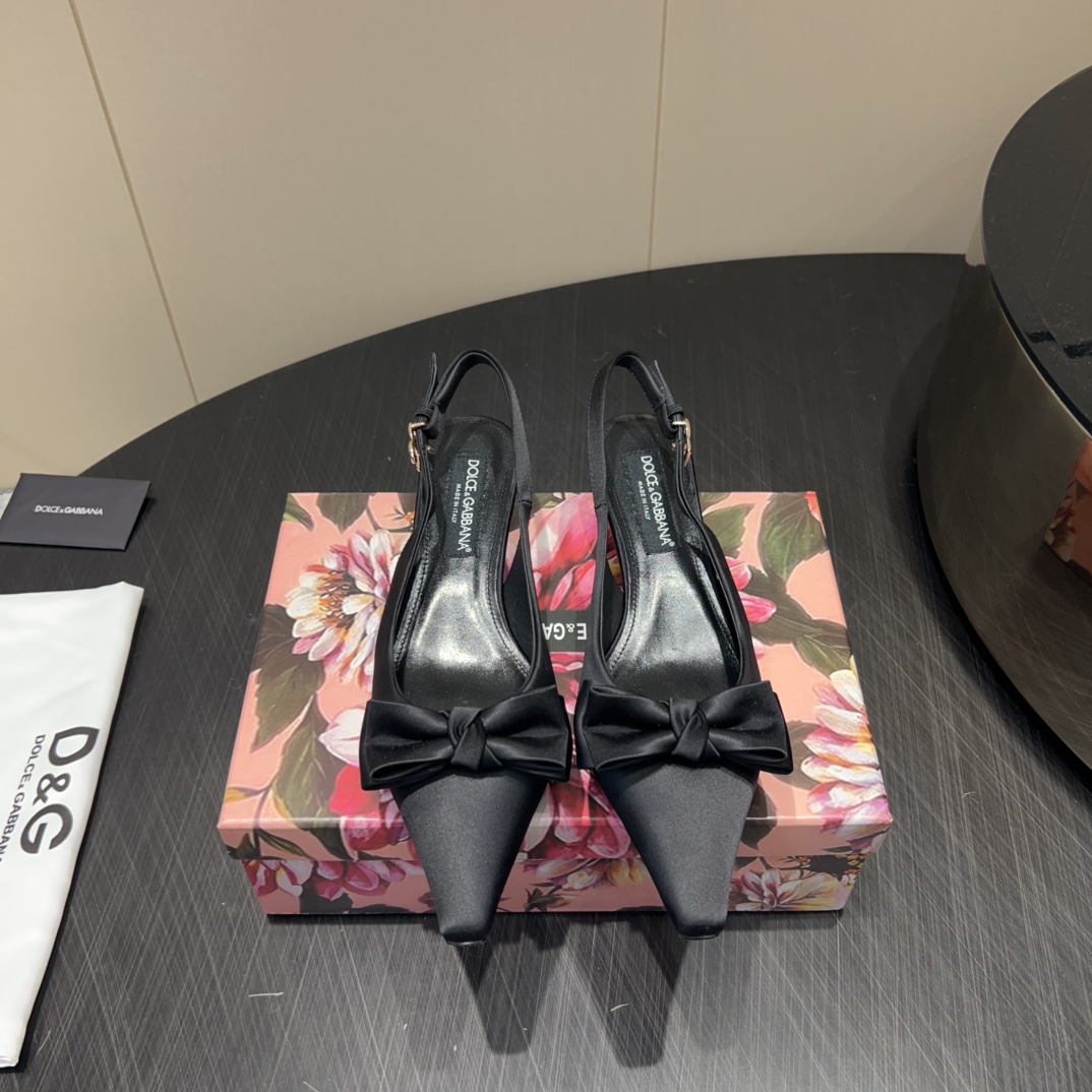 DOLCE & GABBANA 775 Twist Edition Shoes: Custom Silk, Sheepskin, Comfortable and Fashionable - 图片 9