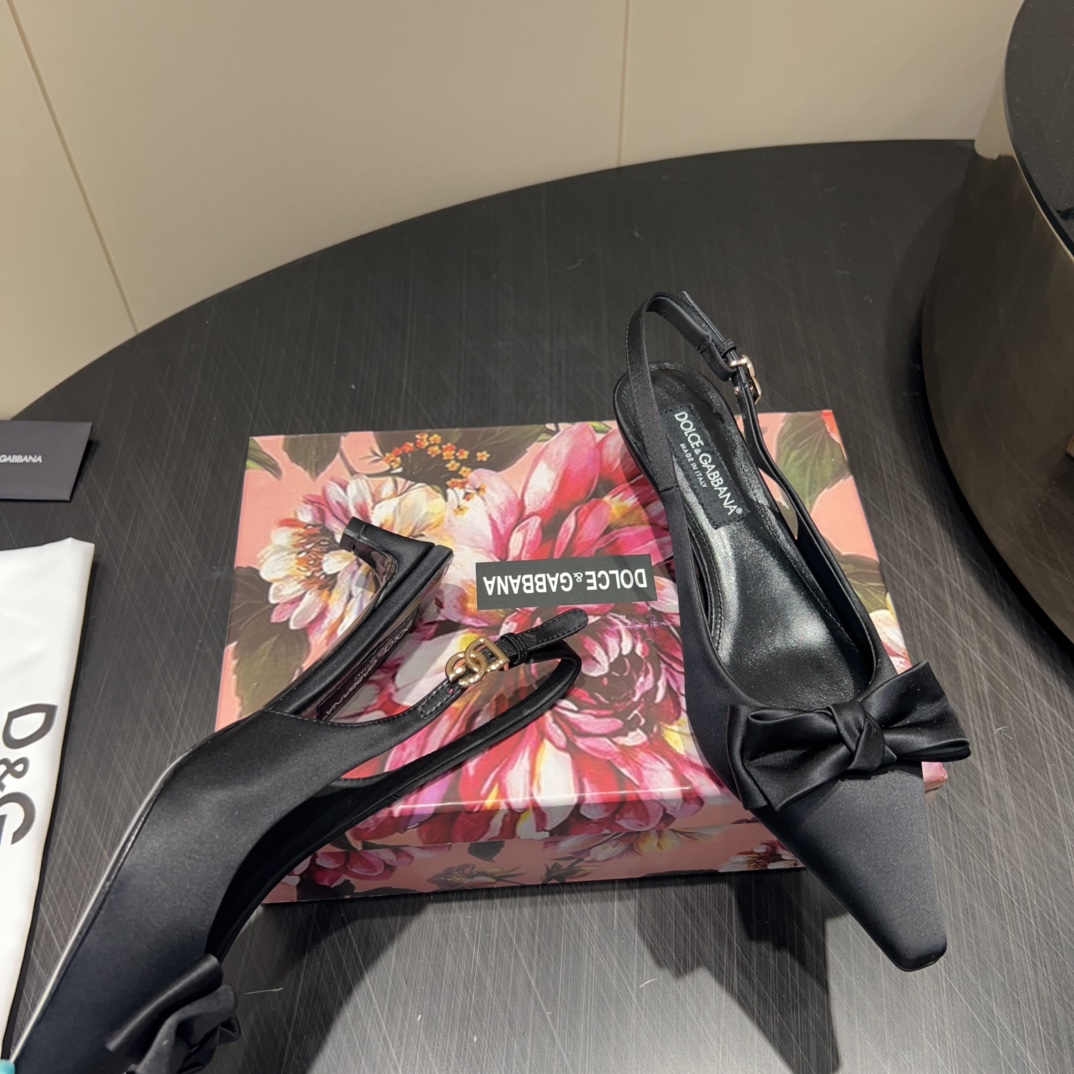 DOLCE & GABBANA 775 Twist Edition Shoes: Custom Silk, Sheepskin, Comfortable and Fashionable - 图片 7