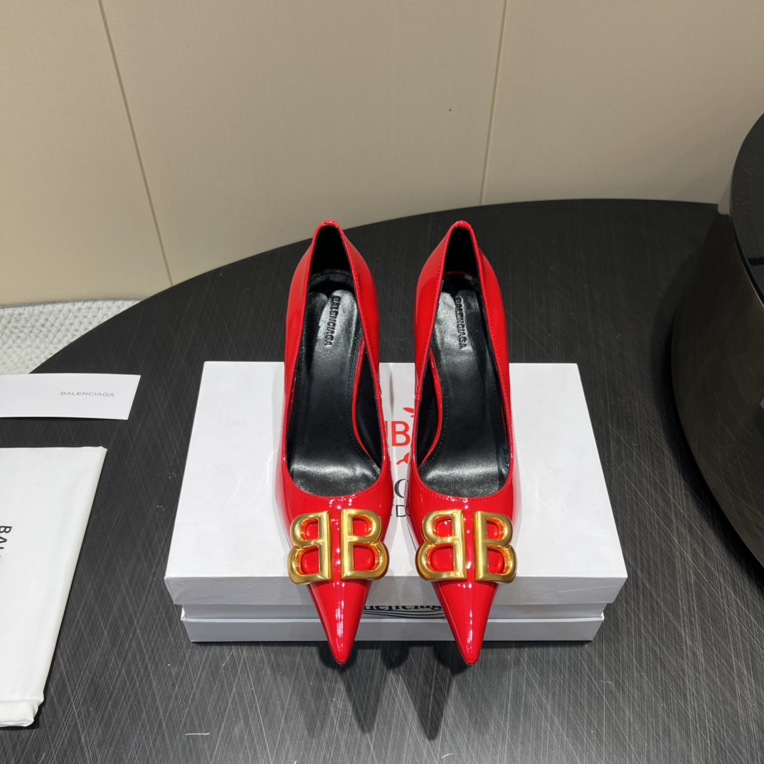 Title: High-End Monopoly Top Version B*ALENTIAG*A~2025 Shoe Summary: Elegant women’s shoes with custom materials, 8cm heel, sizes 35-39 - 图片 9