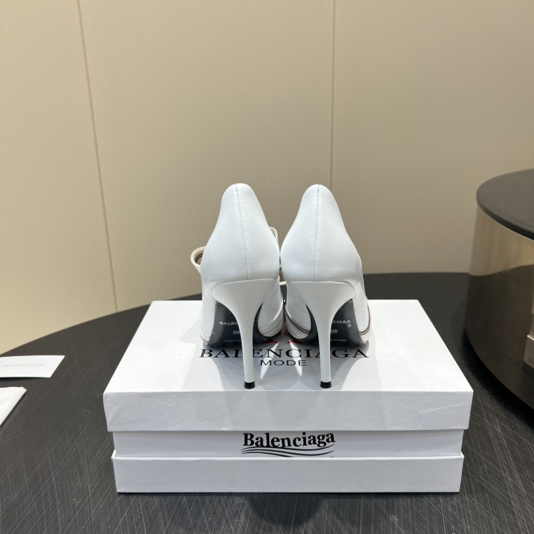 “720 Monopoly Top Version High Heels: Italian Leather, Sheepskin, Custom-Made, Elegant, Comfortable, 2025 Collection” - 图片 7