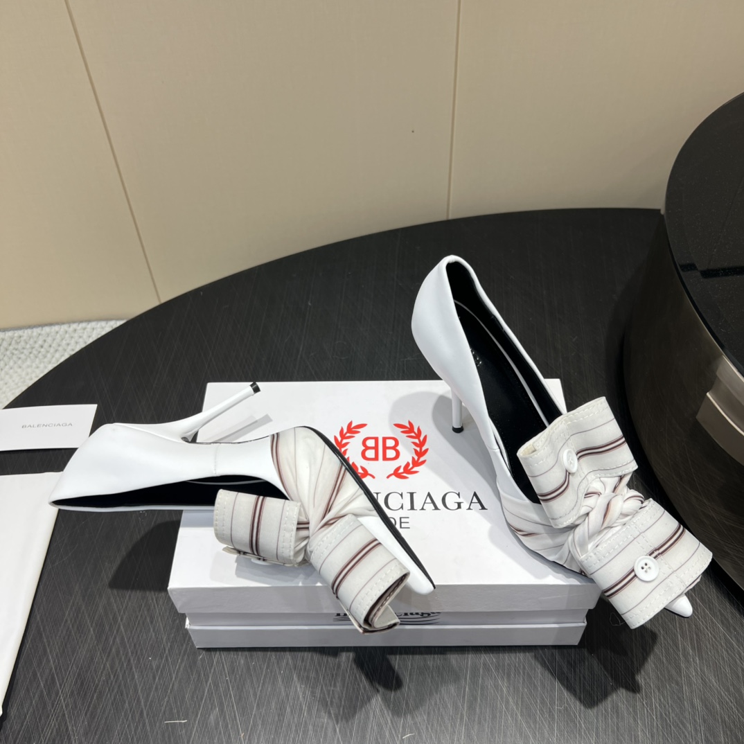 “720 Monopoly Top Version High Heels: Italian Leather, Sheepskin, Custom-Made, Elegant, Comfortable, 2025 Collection” - 图片 2