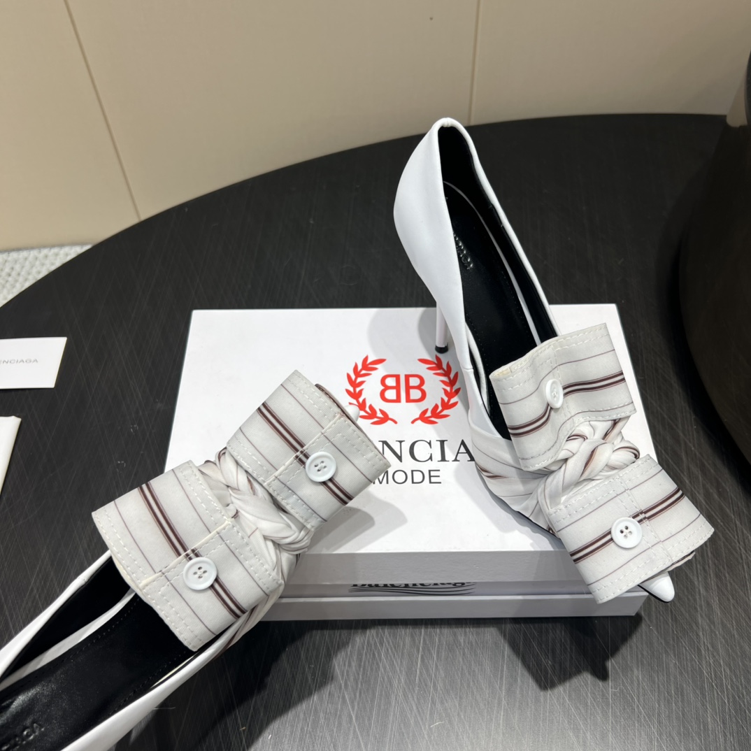 “720 Monopoly Top Version High Heels: Italian Leather, Sheepskin, Custom-Made, Elegant, Comfortable, 2025 Collection” - 图片 5