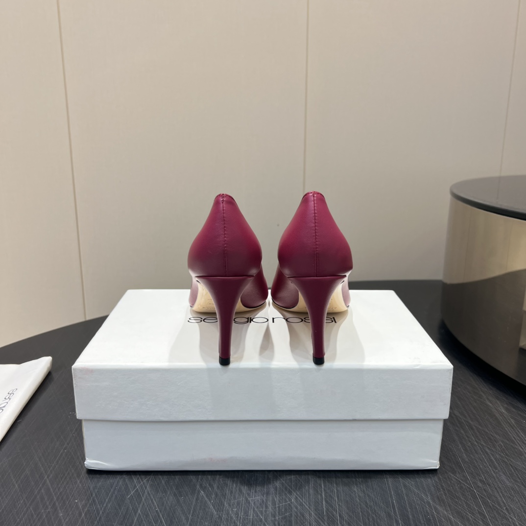 Fashion Series Serglorossl P672 High Heel Shoe with Sheep Skin Material – 2025 Collection Overview - 图片 8