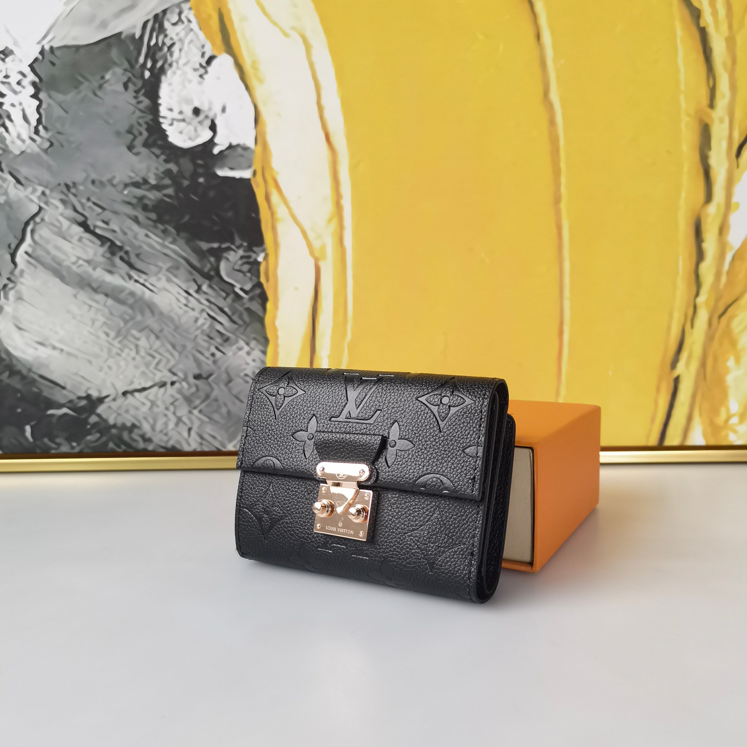 sell Online
 Louis Vuitton Wallet Empreinte​ Mini M80880