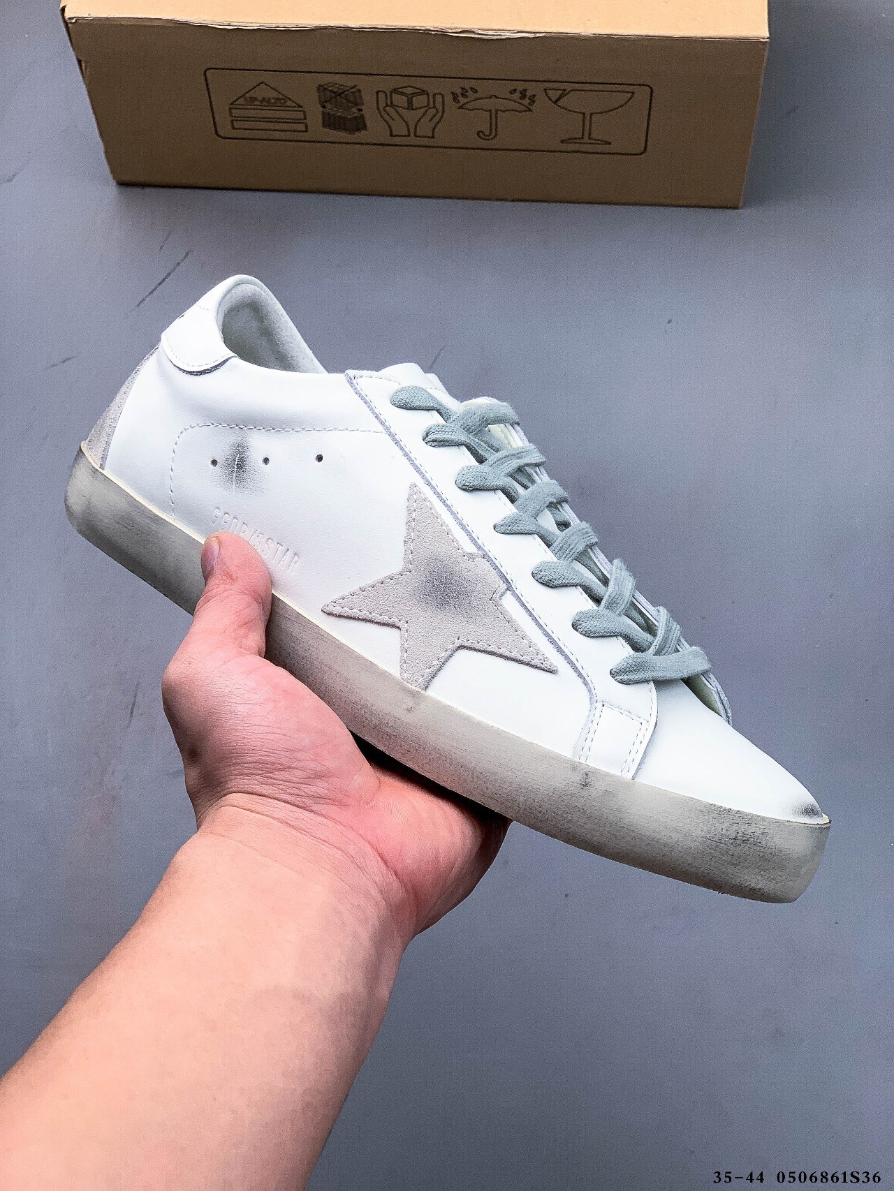 🈴Colección de imágenes La serie GGDB Golden Goose Super Star de zapatillas sucias es muy popular y las usan …
