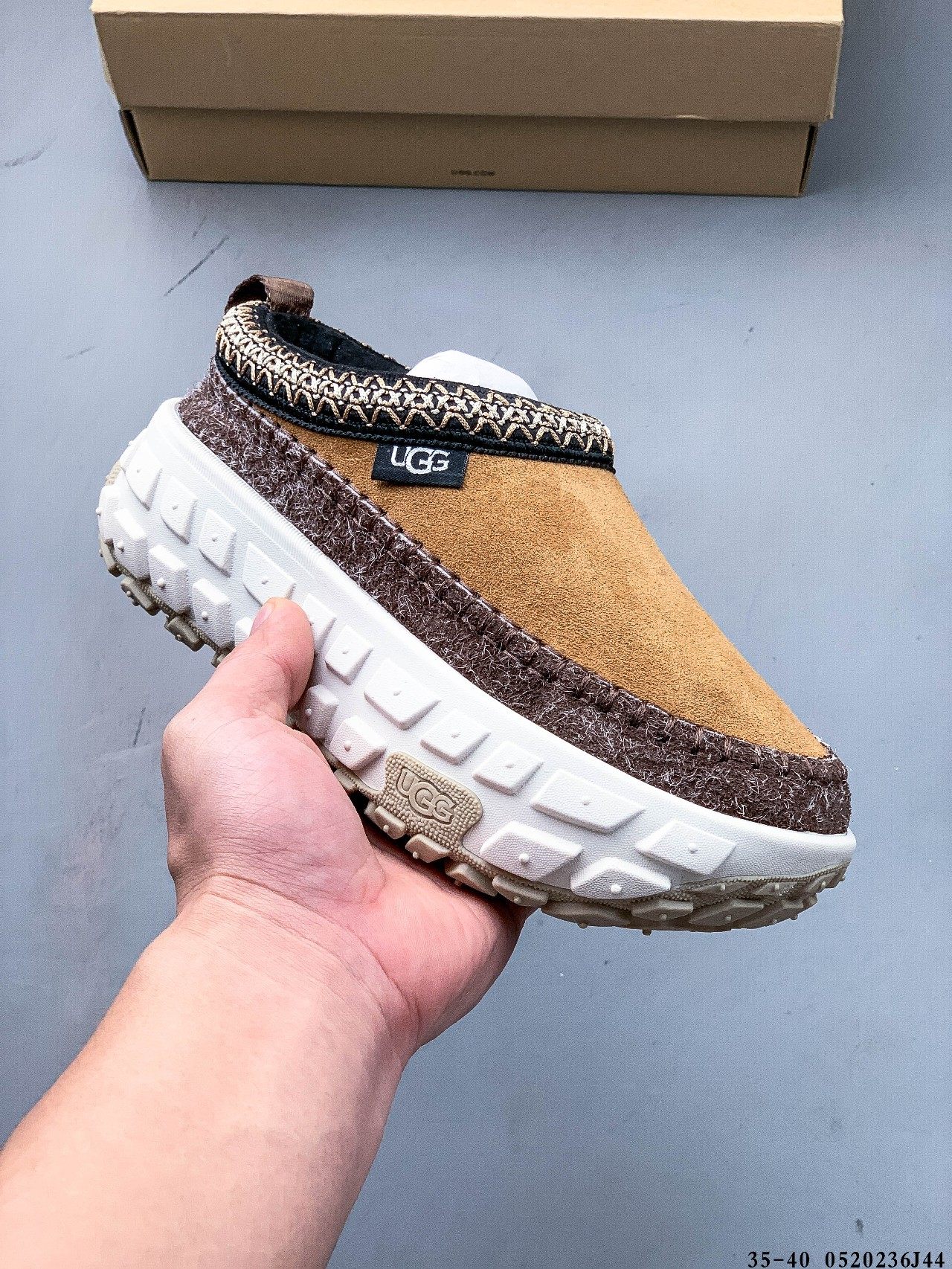 Recopila 🈴Fotos UGG [Celebridad del mismo estilo] Primavera y verano New Tire Sole W Venture Daze Slide Prom…