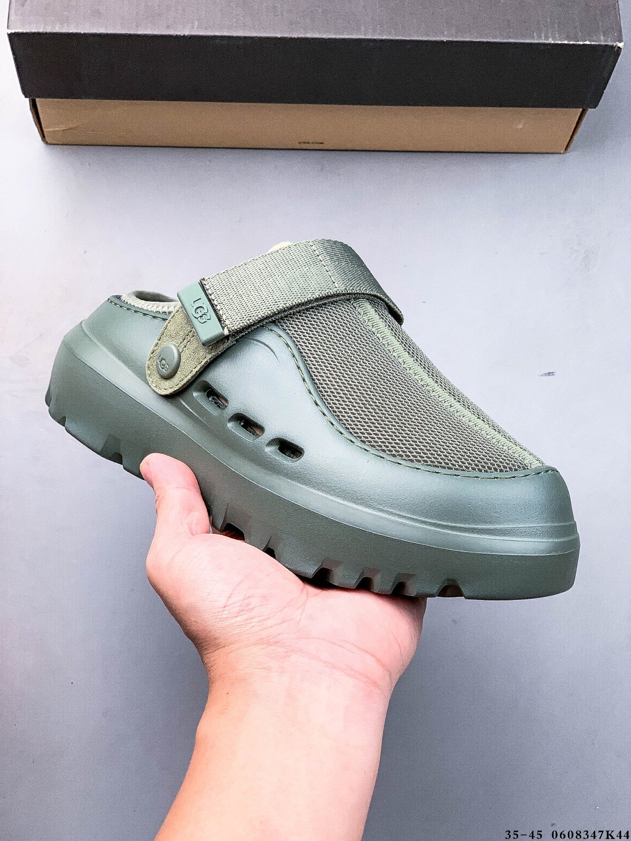 Colección🈴Imágenes pura versión original! Sandalias UGG, sandalias de una sola pieza modernas y versátiles, …