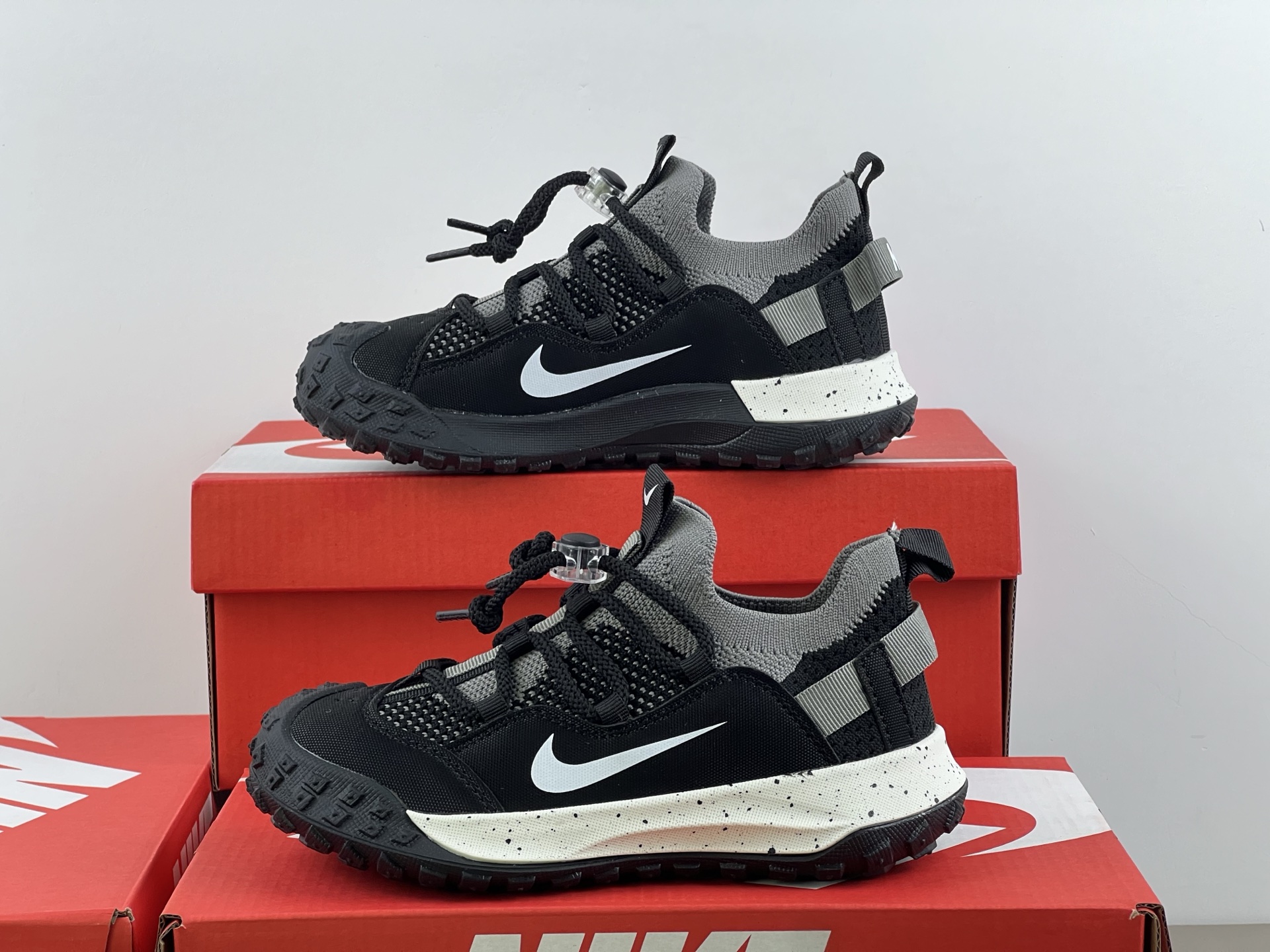 图片[3]-耐克飞织面轮胎底儿童一脚蹬运动鞋26-37 2025耐克秋季新款轮胎底儿童运动鞋松紧带登山休闲童鞋，飞织韩版轮胎底防滑底透气户外轻便运动鞋-选品中心