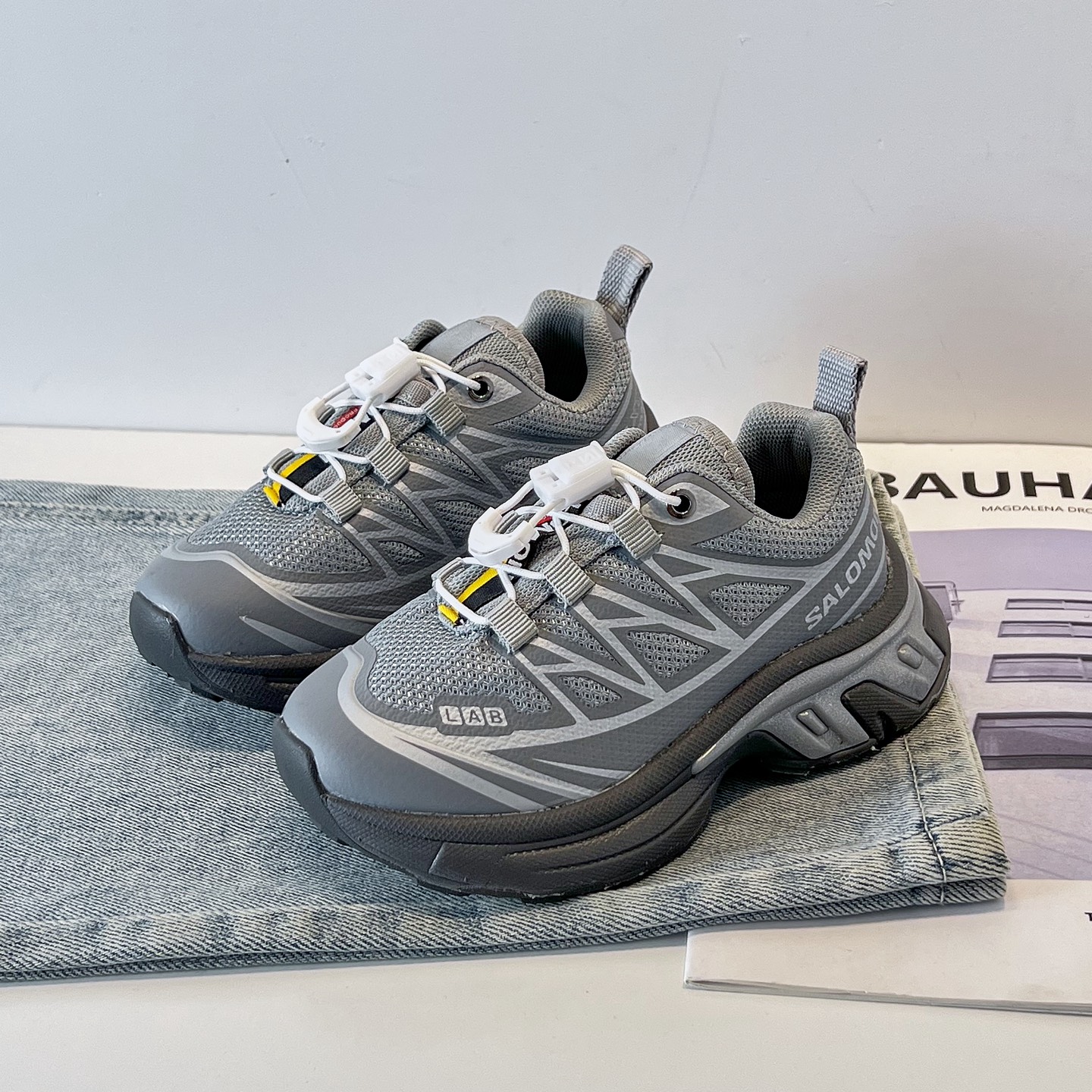 萨络蒙XT-6系列儿童运动休闲鞋26-37 🚘纯原萨络蒙 XT-6 系列网红款儿童休闲越野机能运动跑步鞋🛵-选品中心