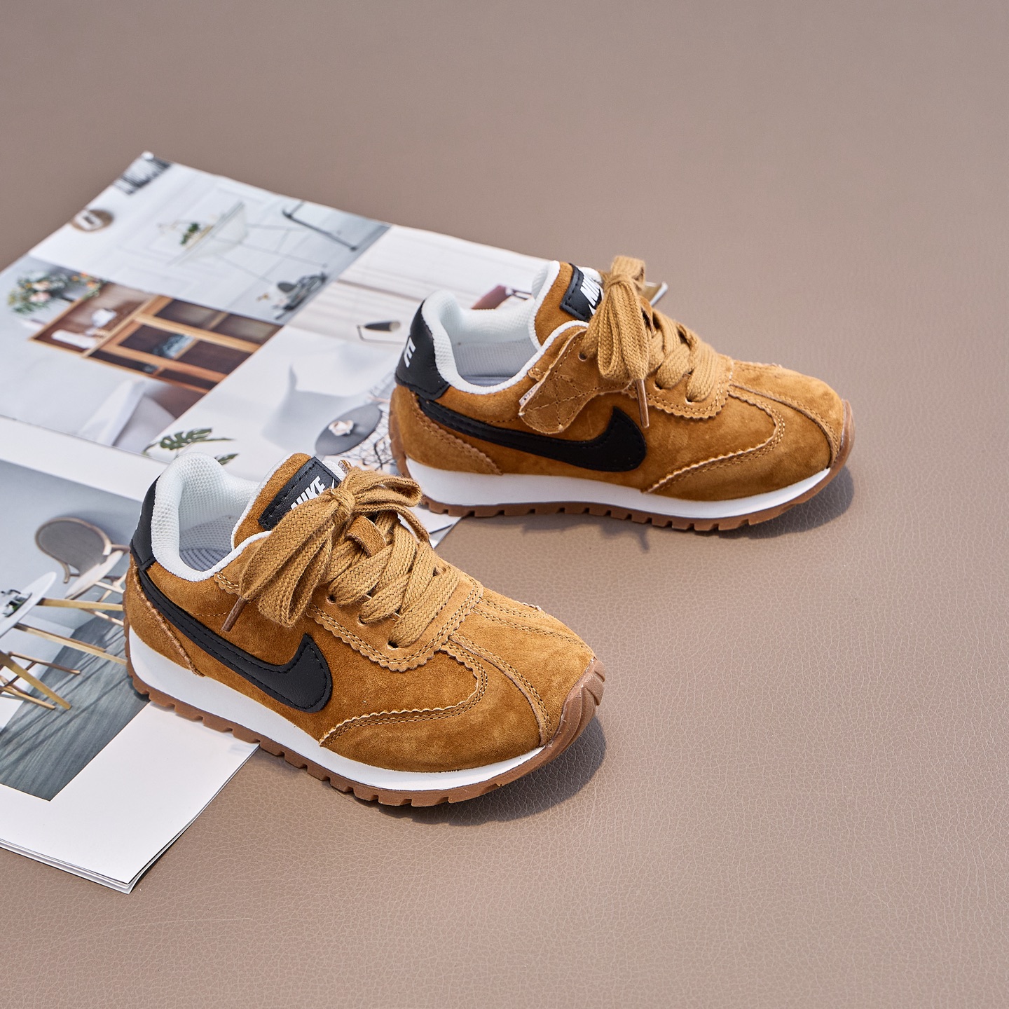 图片[7]-💝NIKE 耐克阿甘头层猪八休闲鞋26-37 阿甘鞋男女童鞋ins潮百搭复古老爹鞋跑鞋 🛵 🍎 头层猪巴休闲鞋Nike透气轻便防滑运动鞋童鞋 🔥-选品中心