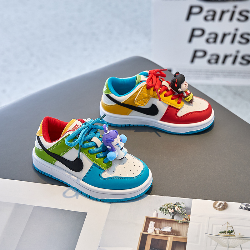 耐克AJ鸳鸯系列童鞋26-35 🚘2025耐克乔1卡通篮球鞋男女童鞋官网最新秋款🛵 💕Nike AIR JORDAN AJ1 鸳鸯系列哪吒+敖丙拼接童鞋💘-选品中心