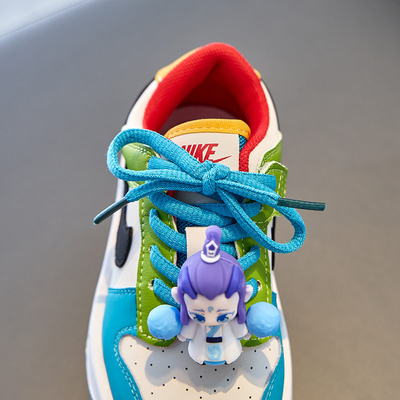 图片[7]-耐克AJ鸳鸯系列童鞋26-35 🚘2025耐克乔1卡通篮球鞋男女童鞋官网最新秋款🛵 💕Nike AIR JORDAN AJ1 鸳鸯系列哪吒+敖丙拼接童鞋💘-选品中心