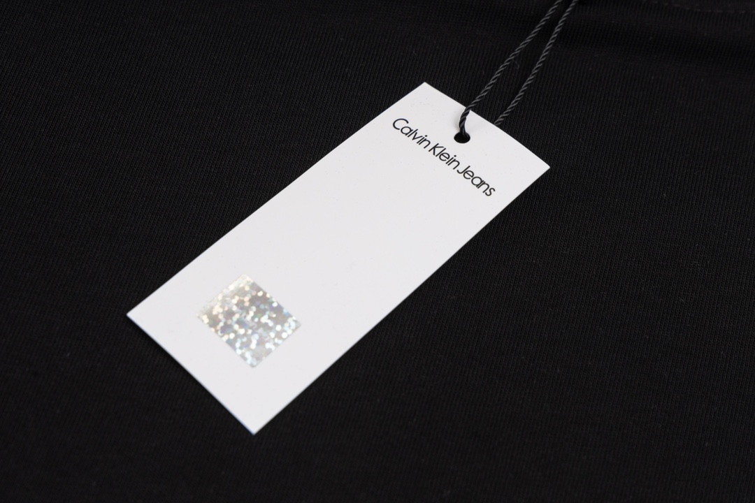 Cain Klein 24SS Embroidered Sleeves: Delicate Fabric, Modern American Fashion, Steel Marks, Black/White, S-XL - 图片 9