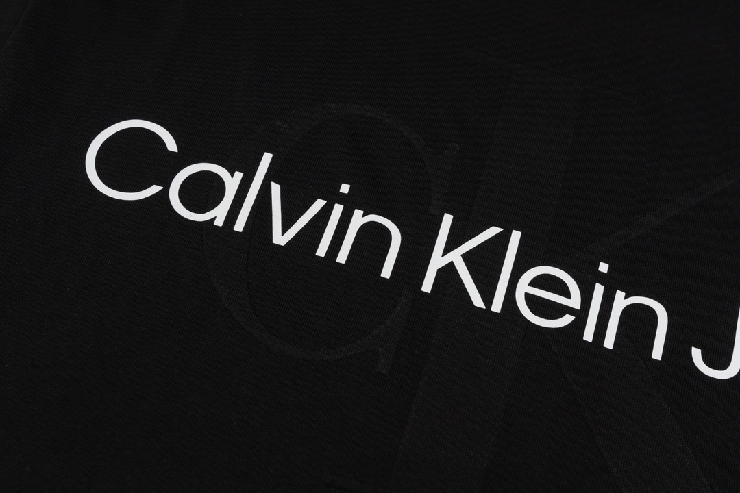 Cain Klein 24SS Embroidered Sleeves: Delicate Fabric, Modern American Fashion, Steel Marks, Black/White, S-XL - 图片 6