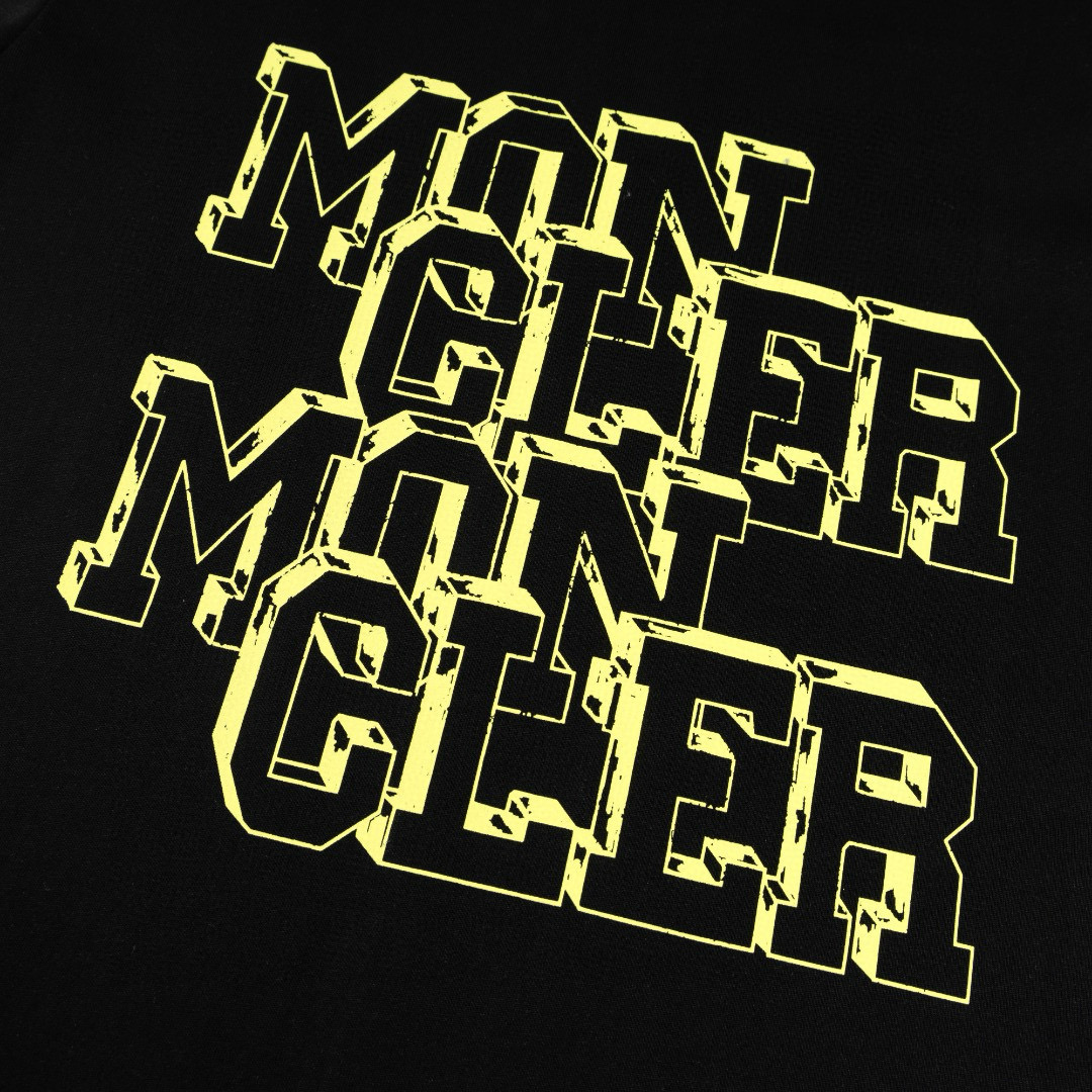 Moncler/Monkey 2025 Collection: Custom 3D Logo T-Shirts in Pure Cotton - 图片 4