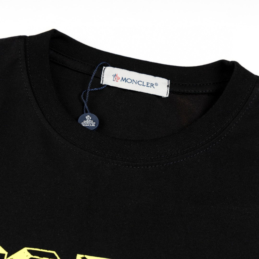 Moncler/Monkey 2025 Collection: Custom 3D Logo T-Shirts in Pure Cotton - 图片 3