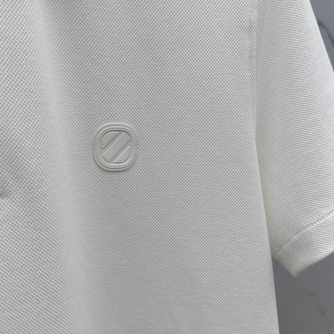  🆕ZEGNA●杰尼亚 2025春夏新款男士翻领Polo衫短袖T恤 柜台同步发售  简洁时尚百搭 高端品